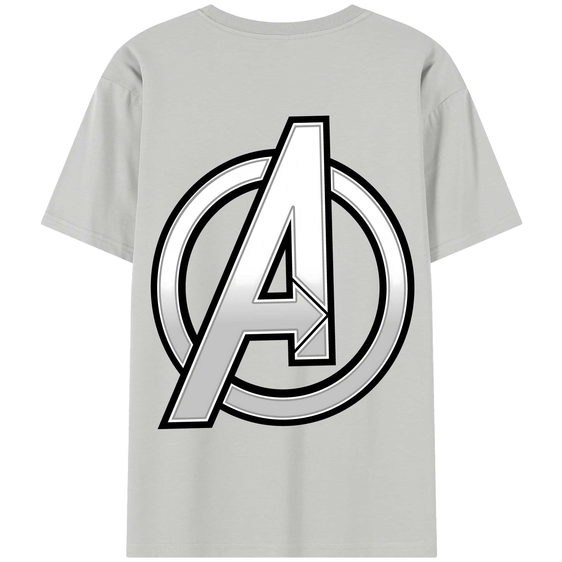 （画像用） アベンジャーズ The Avengers レディース半袖Tシャツ(バックプリント)