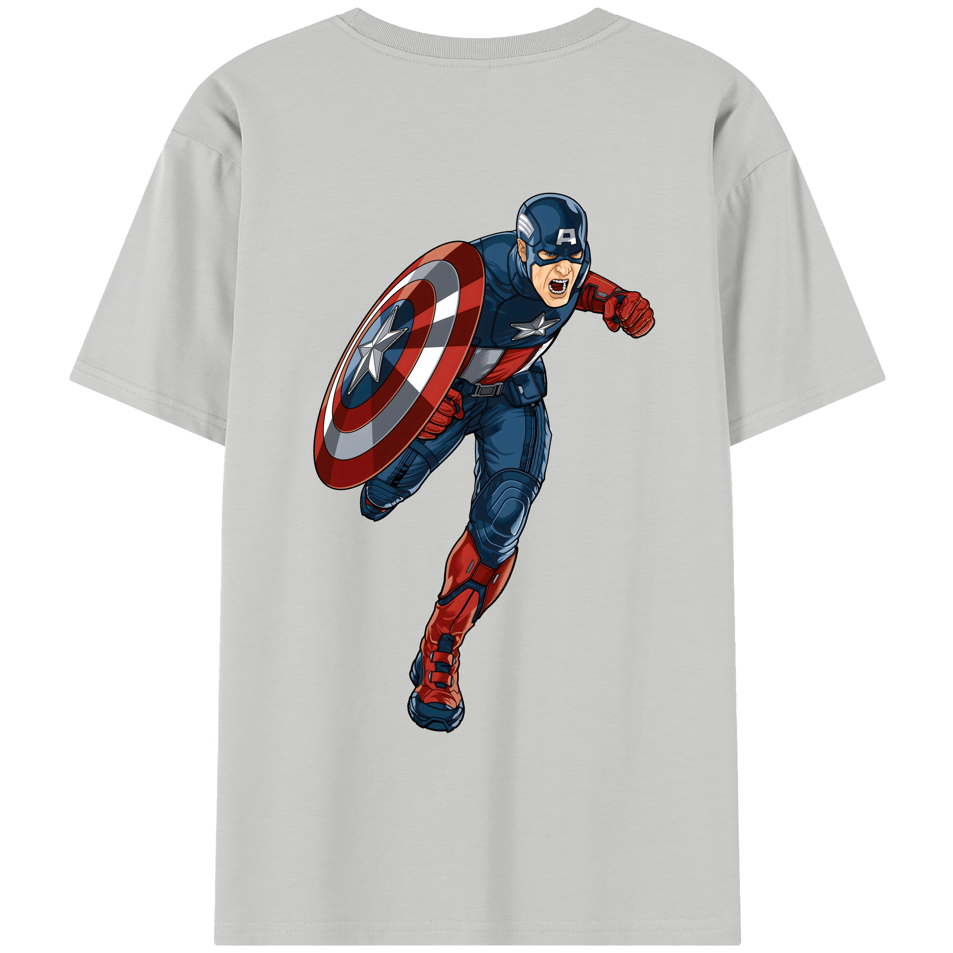（画像用） アベンジャーズ The Avengers レディース半袖Tシャツ(バックプリント)
