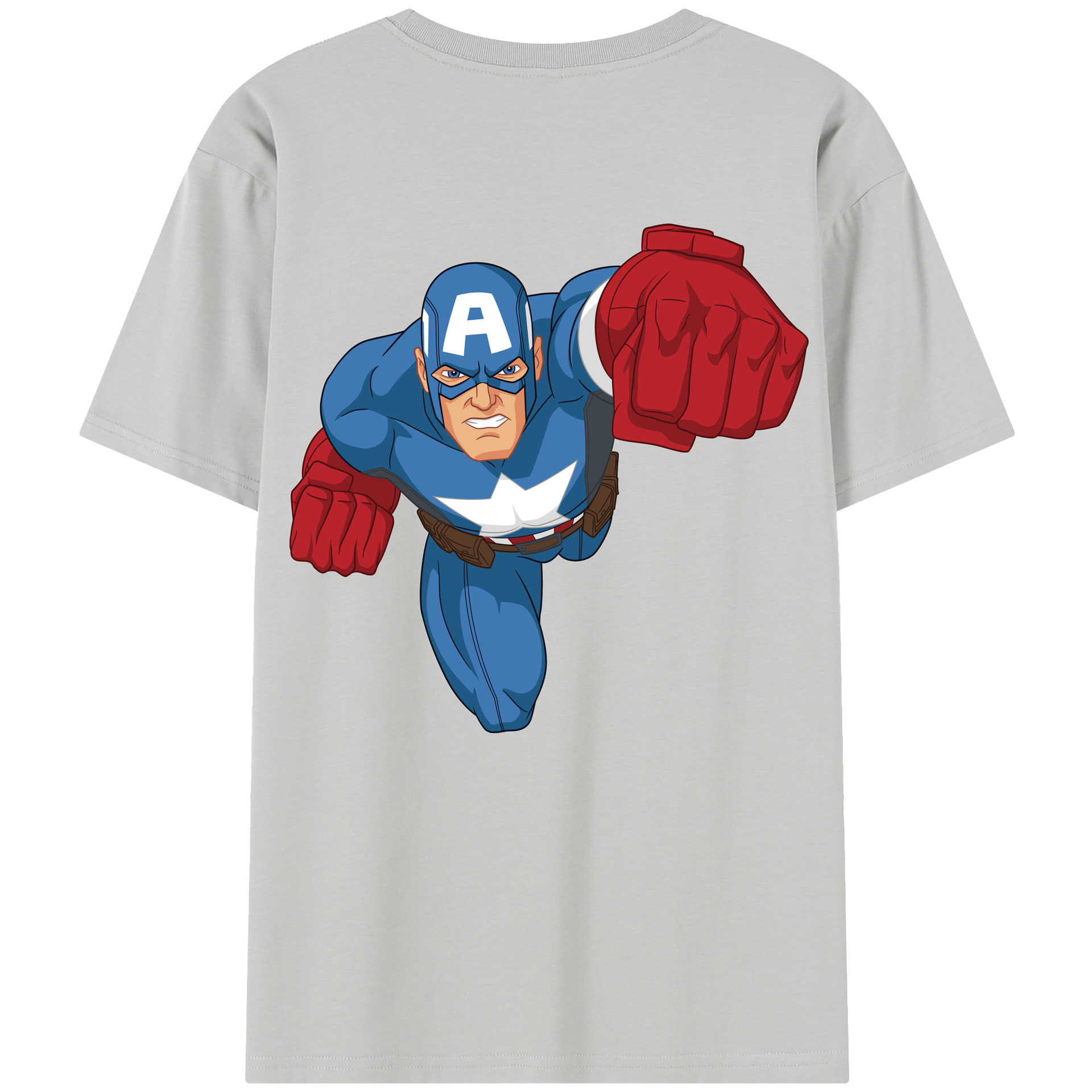 （画像用） アベンジャーズ The Avengers レディース半袖Tシャツ(バックプリント)