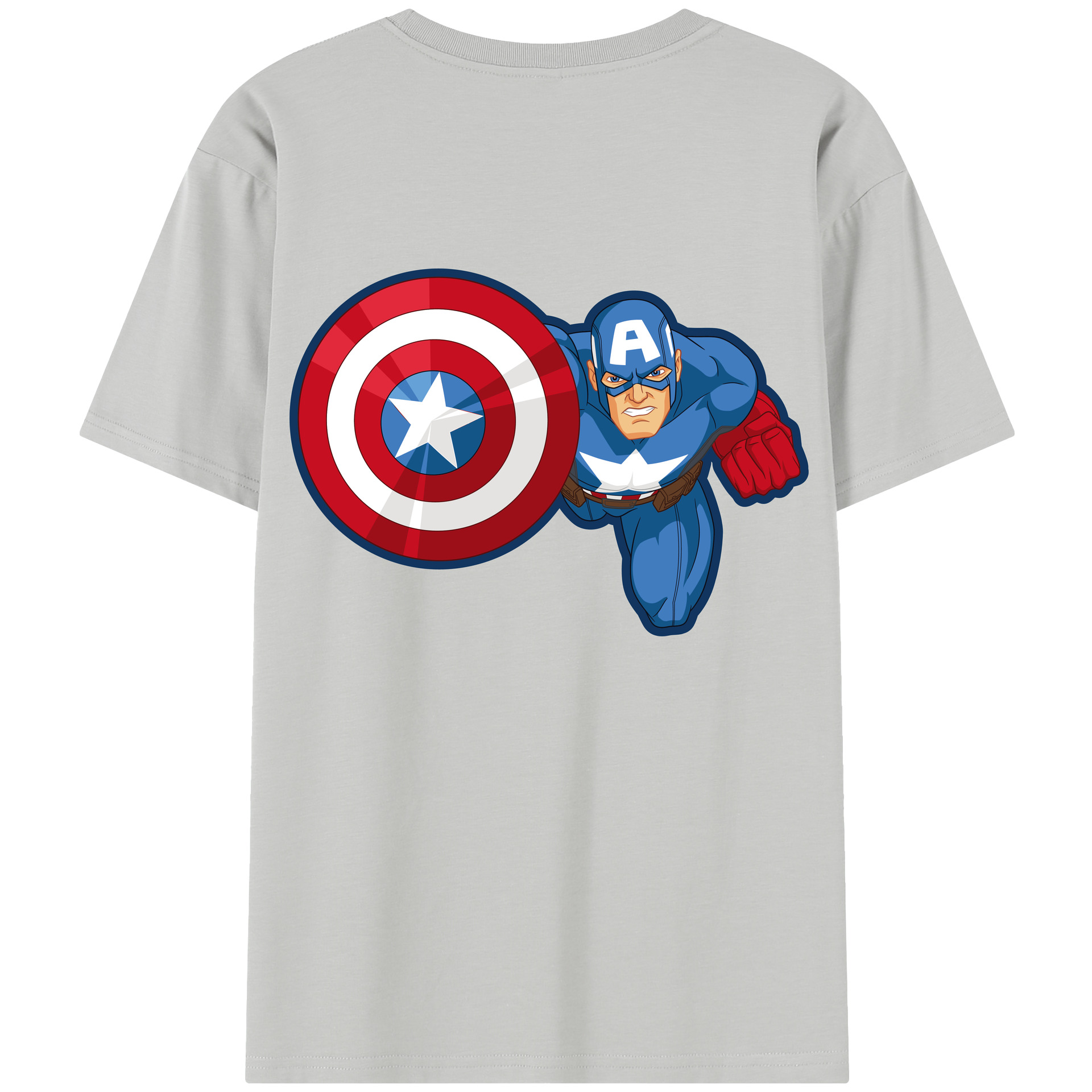 （画像用） アベンジャーズ The Avengers レディース半袖Tシャツ(バックプリント)