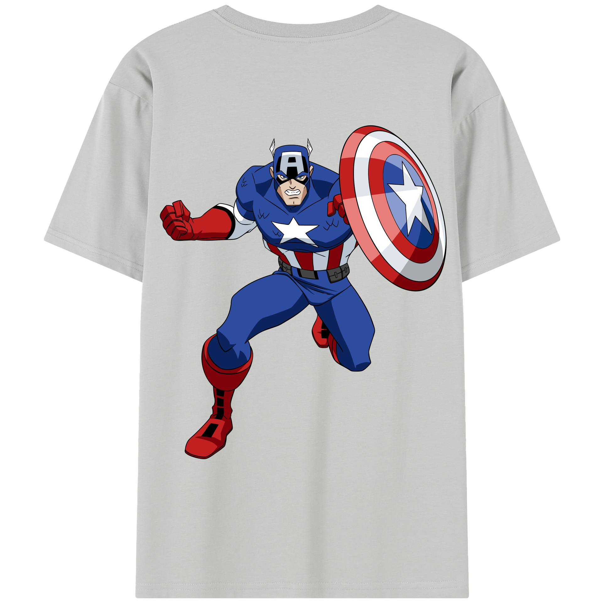 （画像用） アベンジャーズ The Avengers レディース半袖Tシャツ(バックプリント)