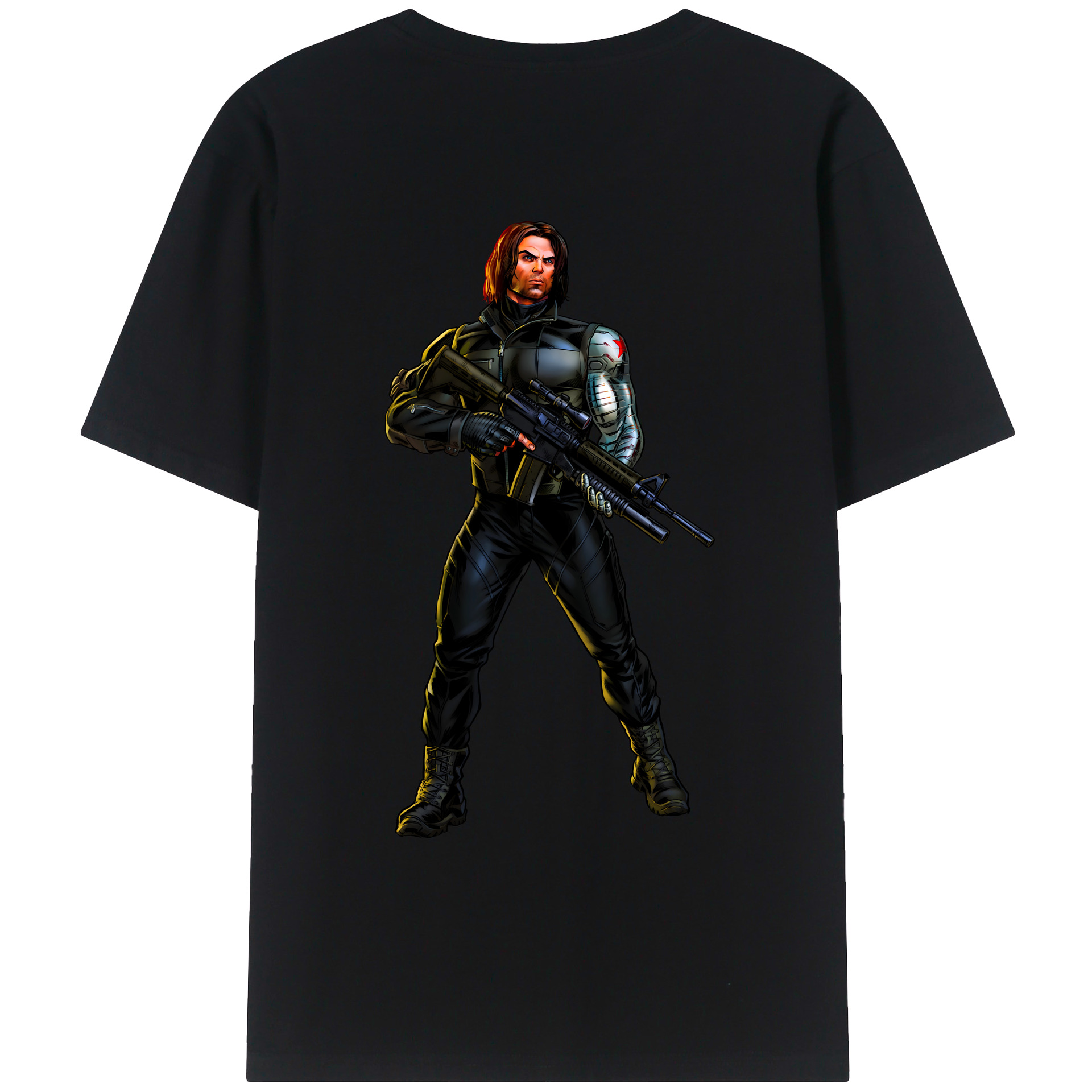 （画像用） アベンジャーズ The Avengers レディース半袖Tシャツ(バックプリント)