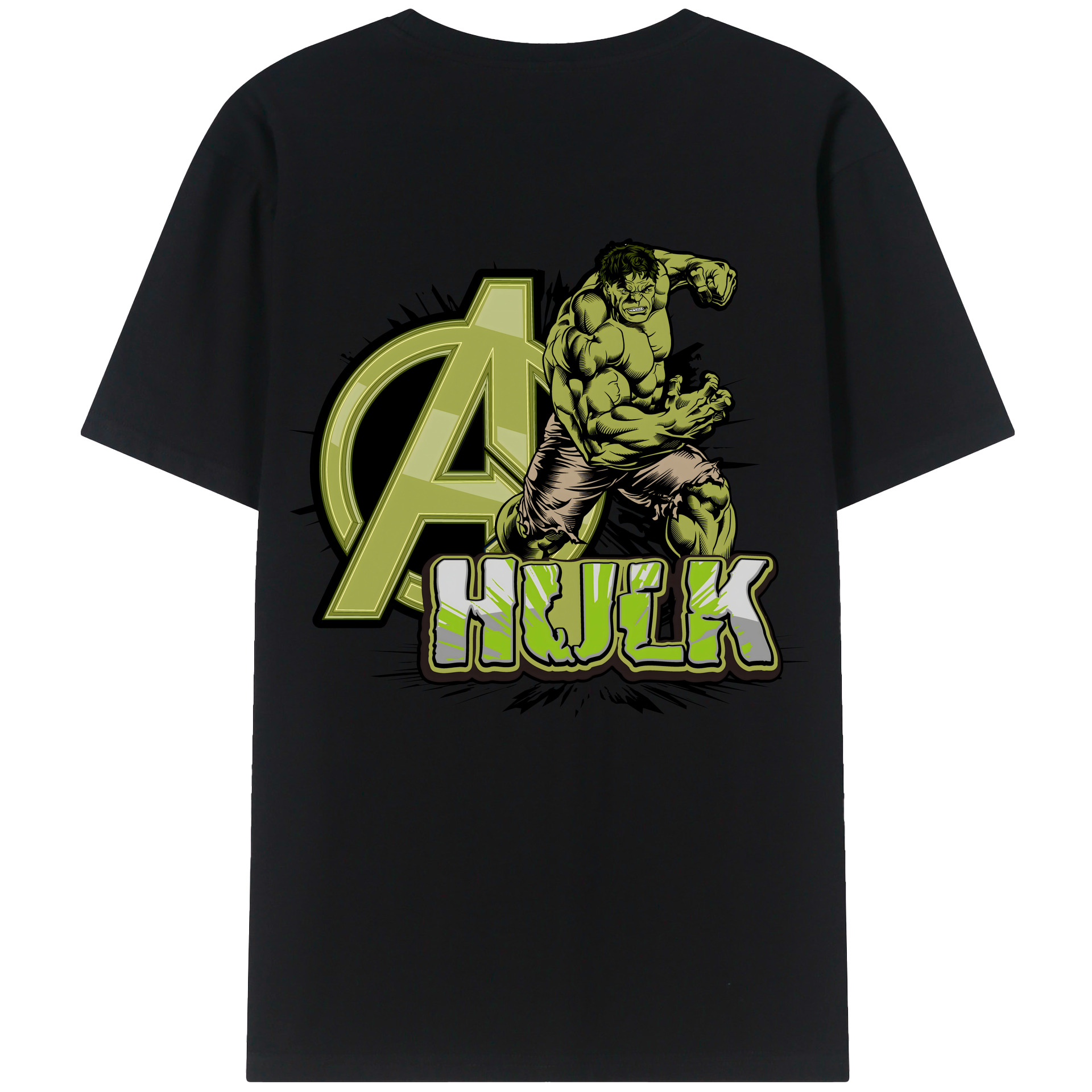 （画像用） アベンジャーズ The Avengers レディース半袖Tシャツ(バックプリント)
