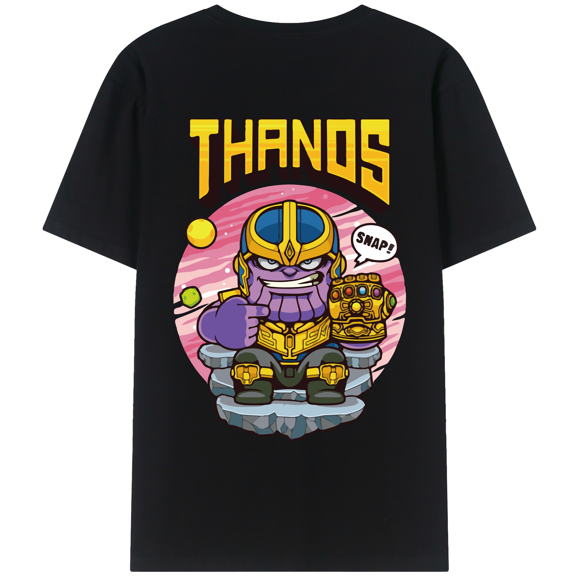 （画像用） アベンジャーズ The Avengers レディース半袖Tシャツ(バックプリント)