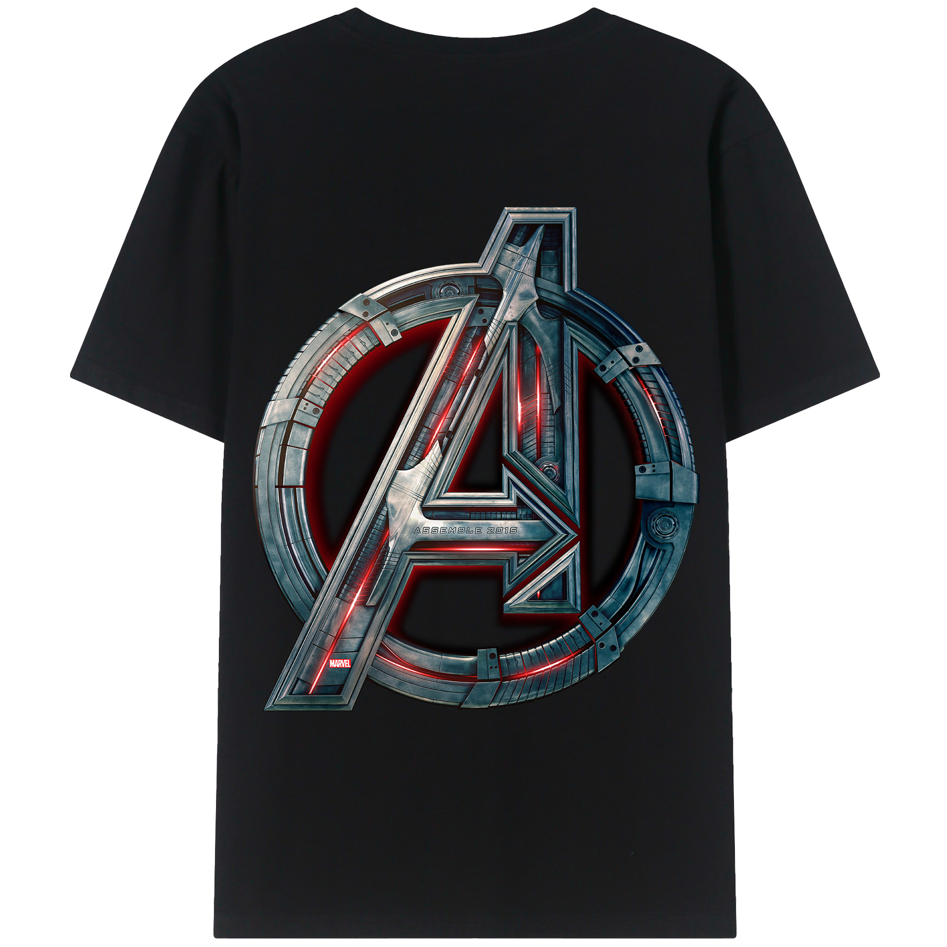 （画像用） アベンジャーズ The Avengers レディース半袖Tシャツ(バックプリント)