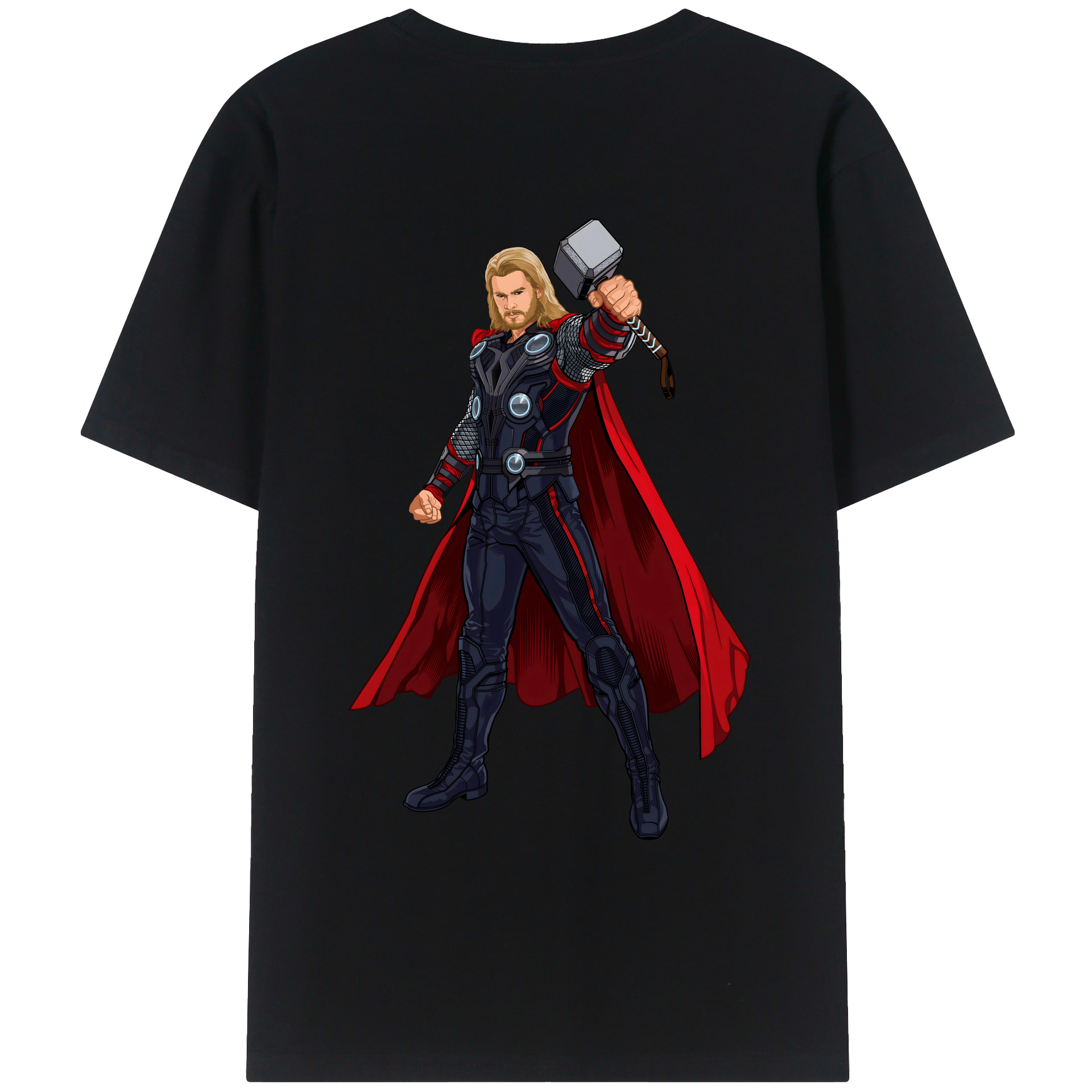 （画像用） アベンジャーズ The Avengers レディース半袖Tシャツ(バックプリント)