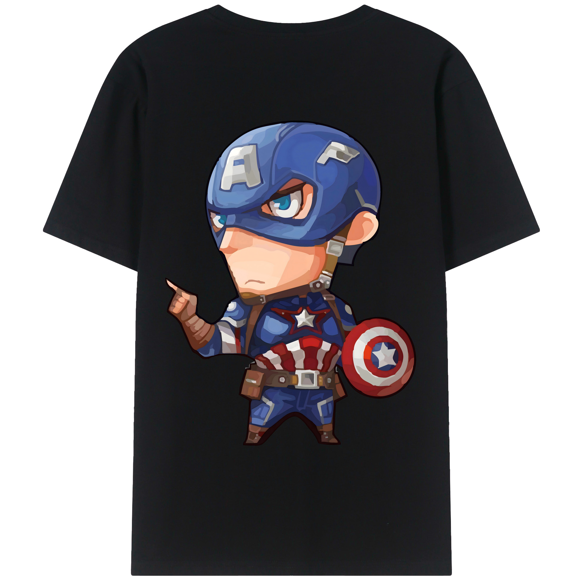 （画像用） アベンジャーズ The Avengers レディース半袖Tシャツ(バックプリント)