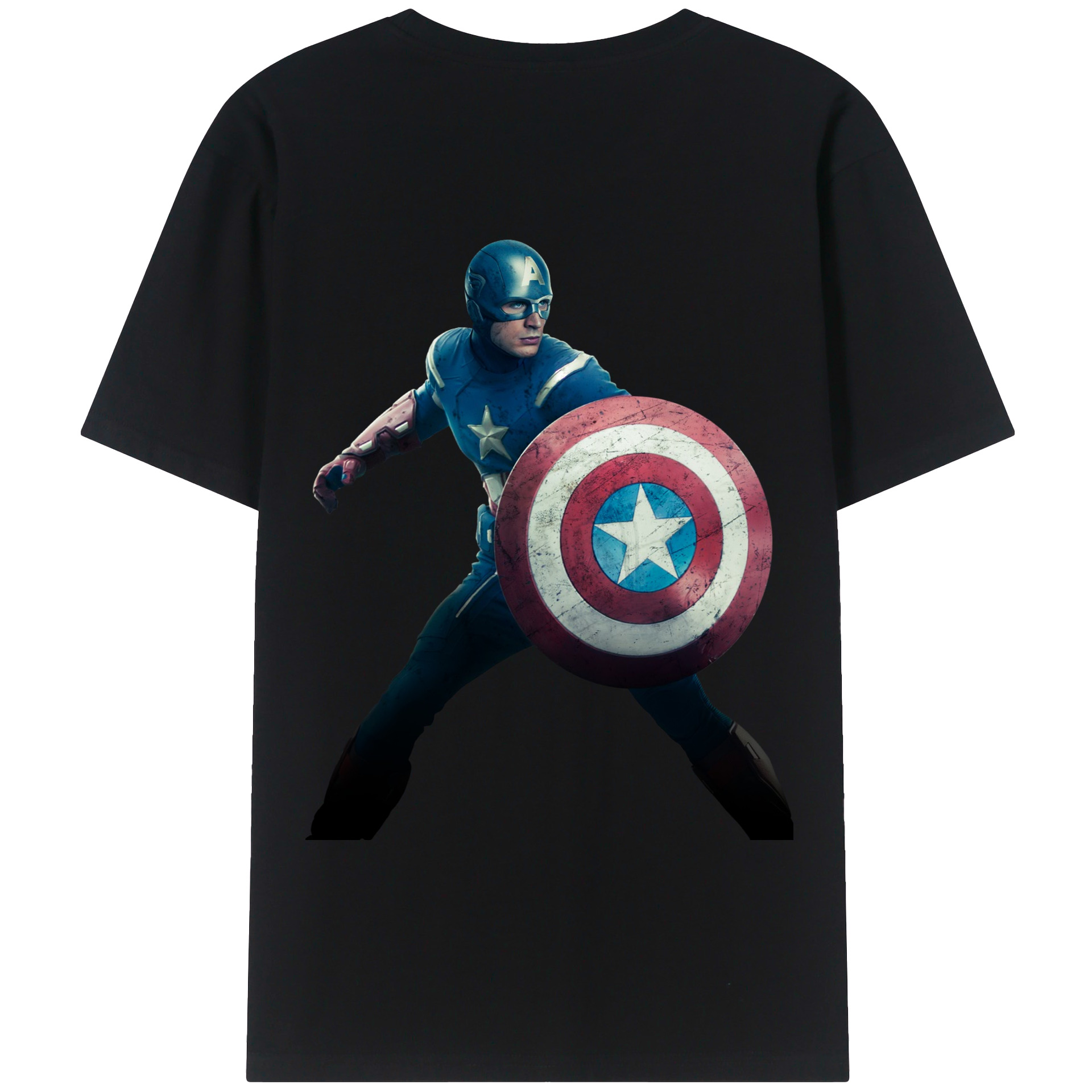 （画像用） アベンジャーズ The Avengers レディース半袖Tシャツ(バックプリント)