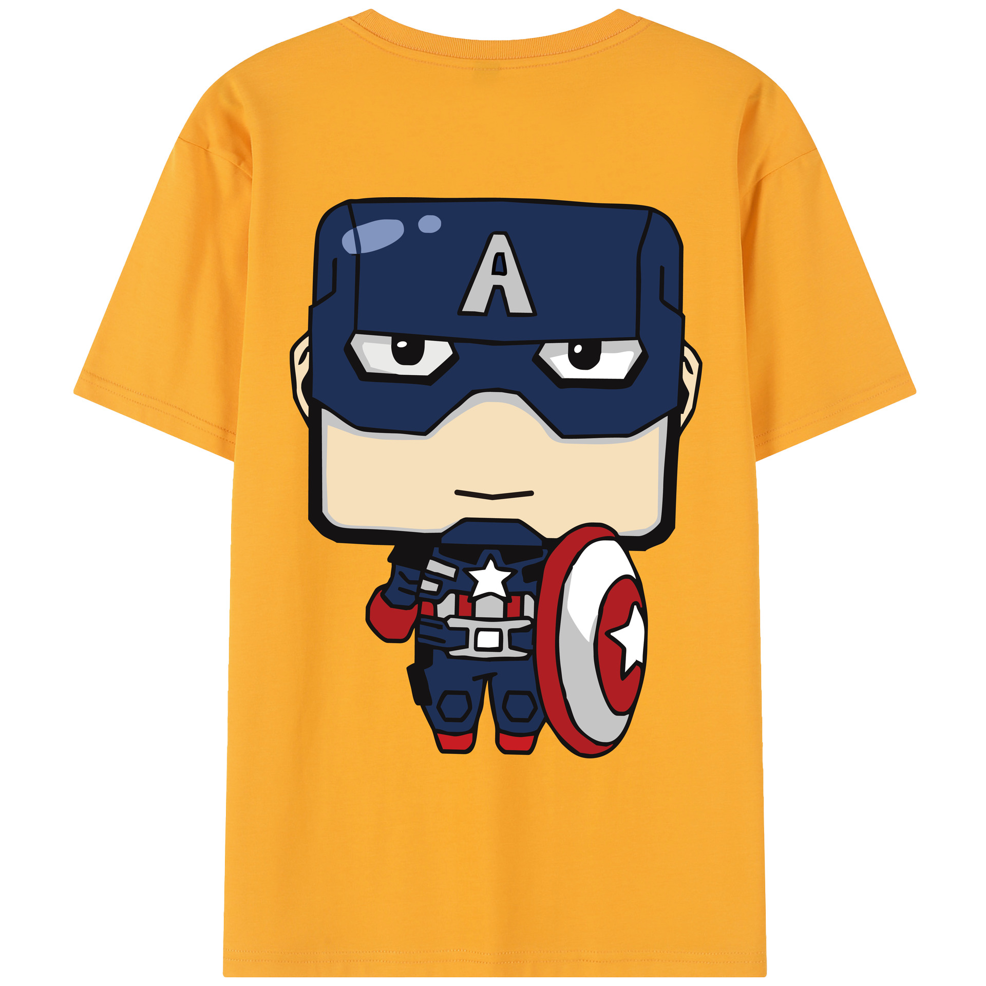 （画像用） アベンジャーズ The Avengers レディース半袖Tシャツ(バックプリント)