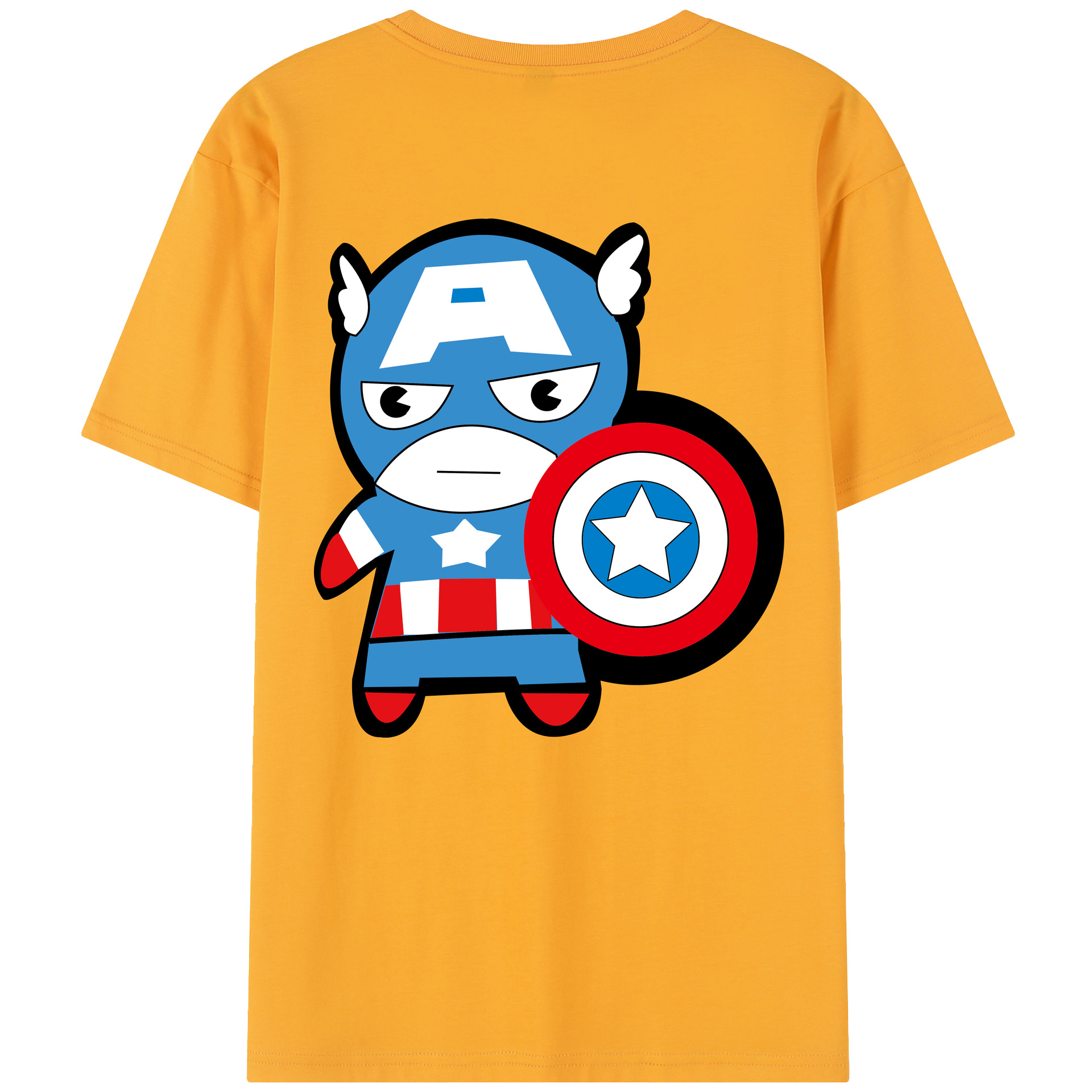 （画像用） アベンジャーズ The Avengers レディース半袖Tシャツ(バックプリント)