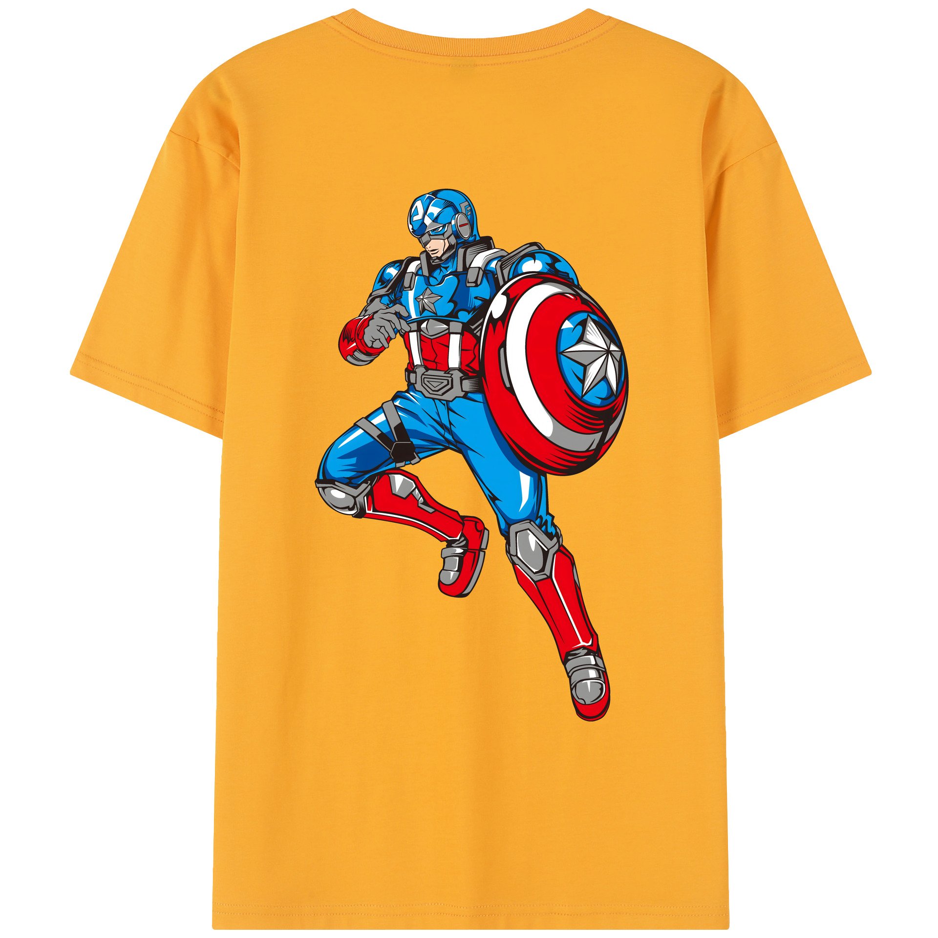 （画像用） アベンジャーズ The Avengers レディース半袖Tシャツ(バックプリント)