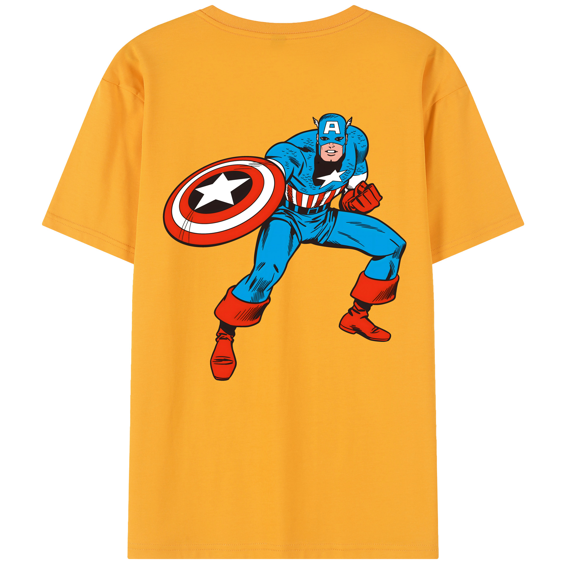 （画像用） アベンジャーズ The Avengers レディース半袖Tシャツ(バックプリント)