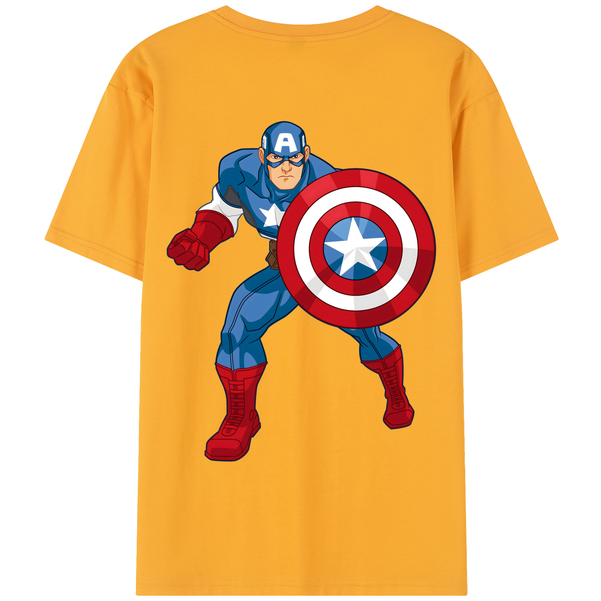 （画像用） アベンジャーズ The Avengers レディース半袖Tシャツ(バックプリント)