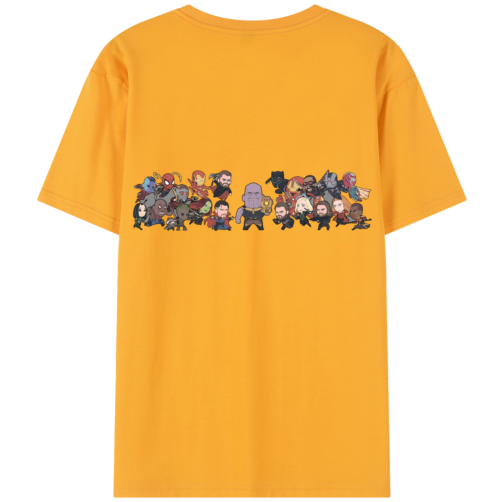 （画像用） アベンジャーズ The Avengers レディース半袖Tシャツ(バックプリント)