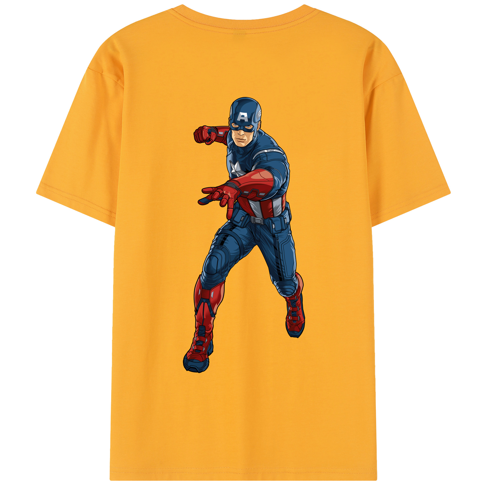 （画像用） アベンジャーズ The Avengers レディース半袖Tシャツ(バックプリント)