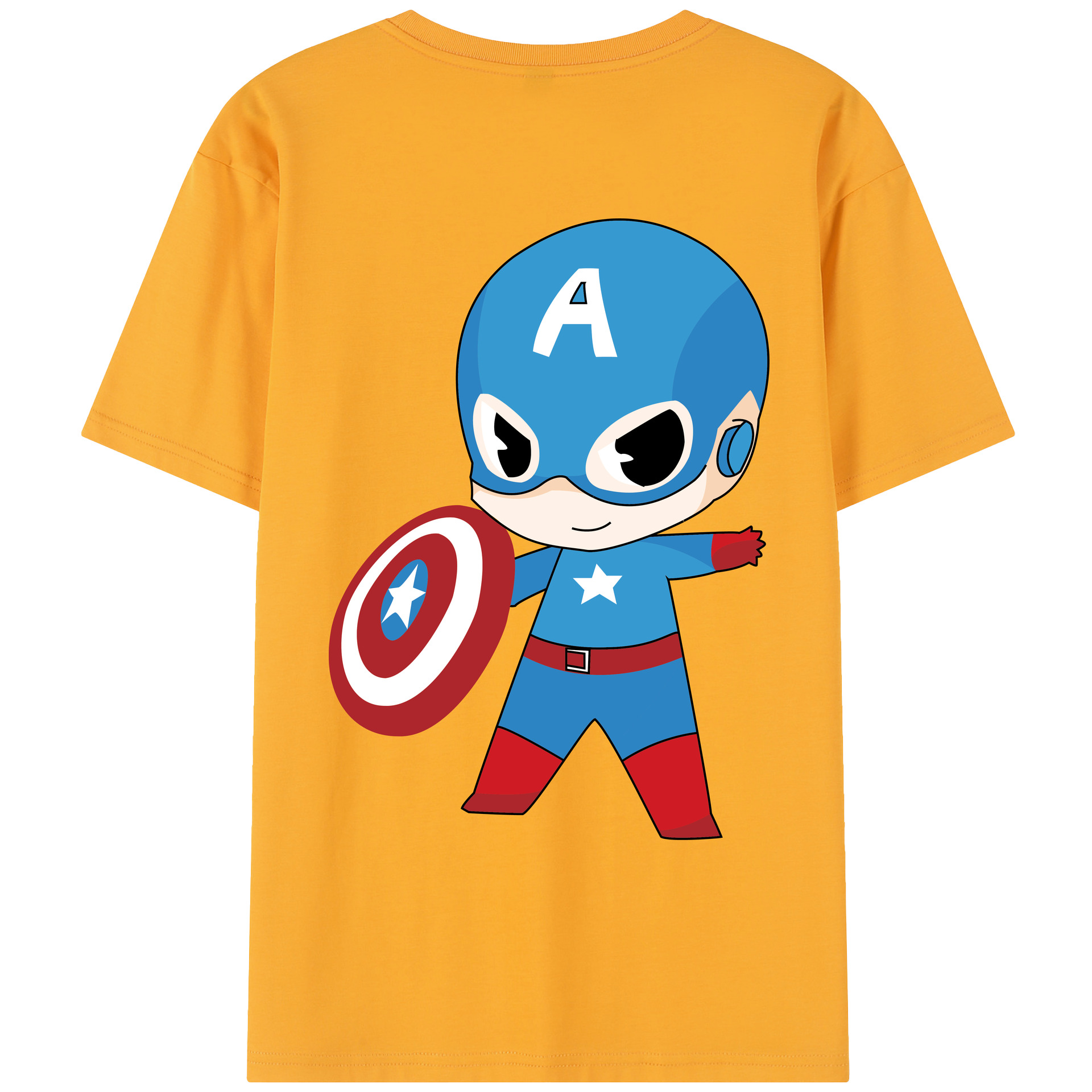 （画像用） アベンジャーズ The Avengers レディース半袖Tシャツ(バックプリント)