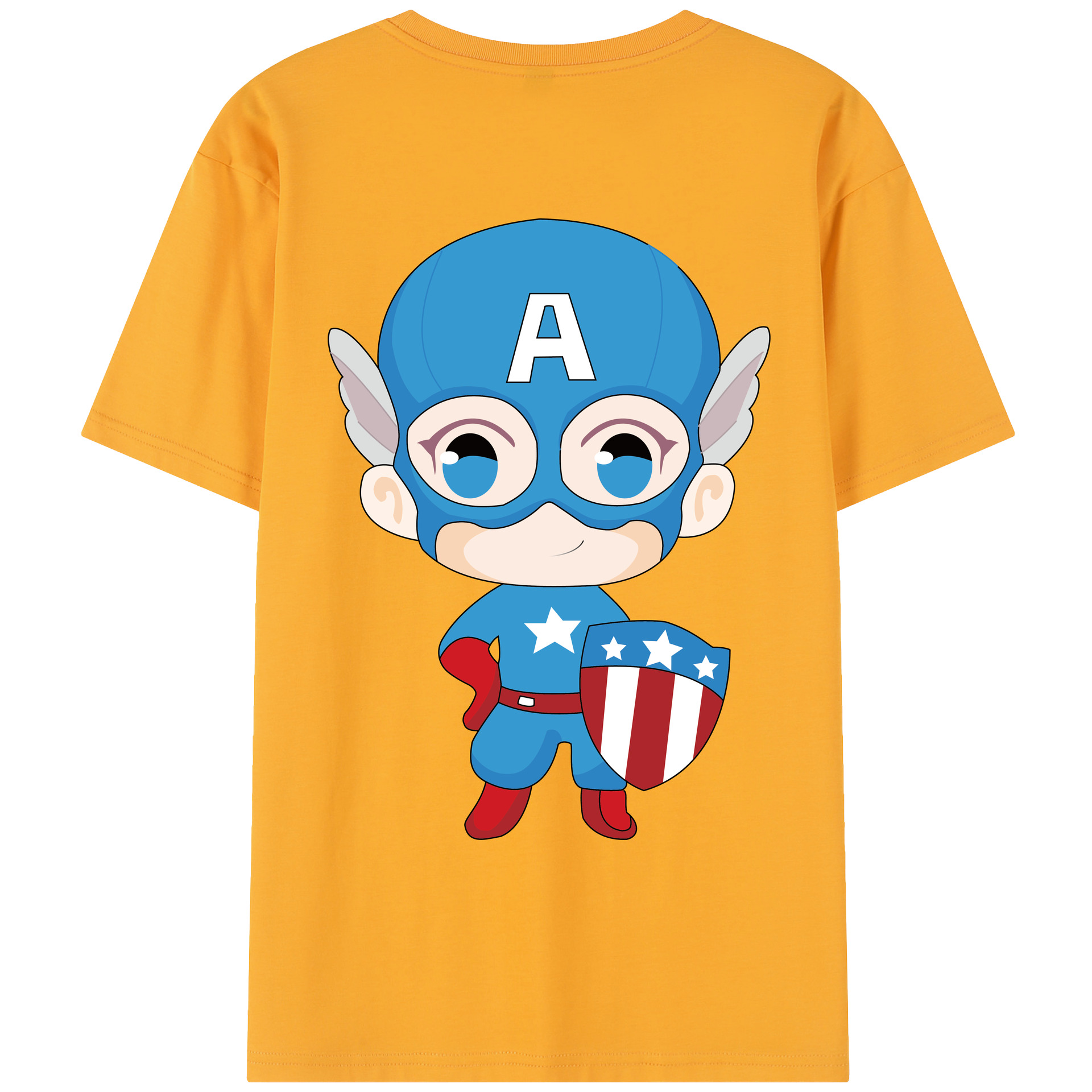 （画像用） アベンジャーズ The Avengers レディース半袖Tシャツ(バックプリント)