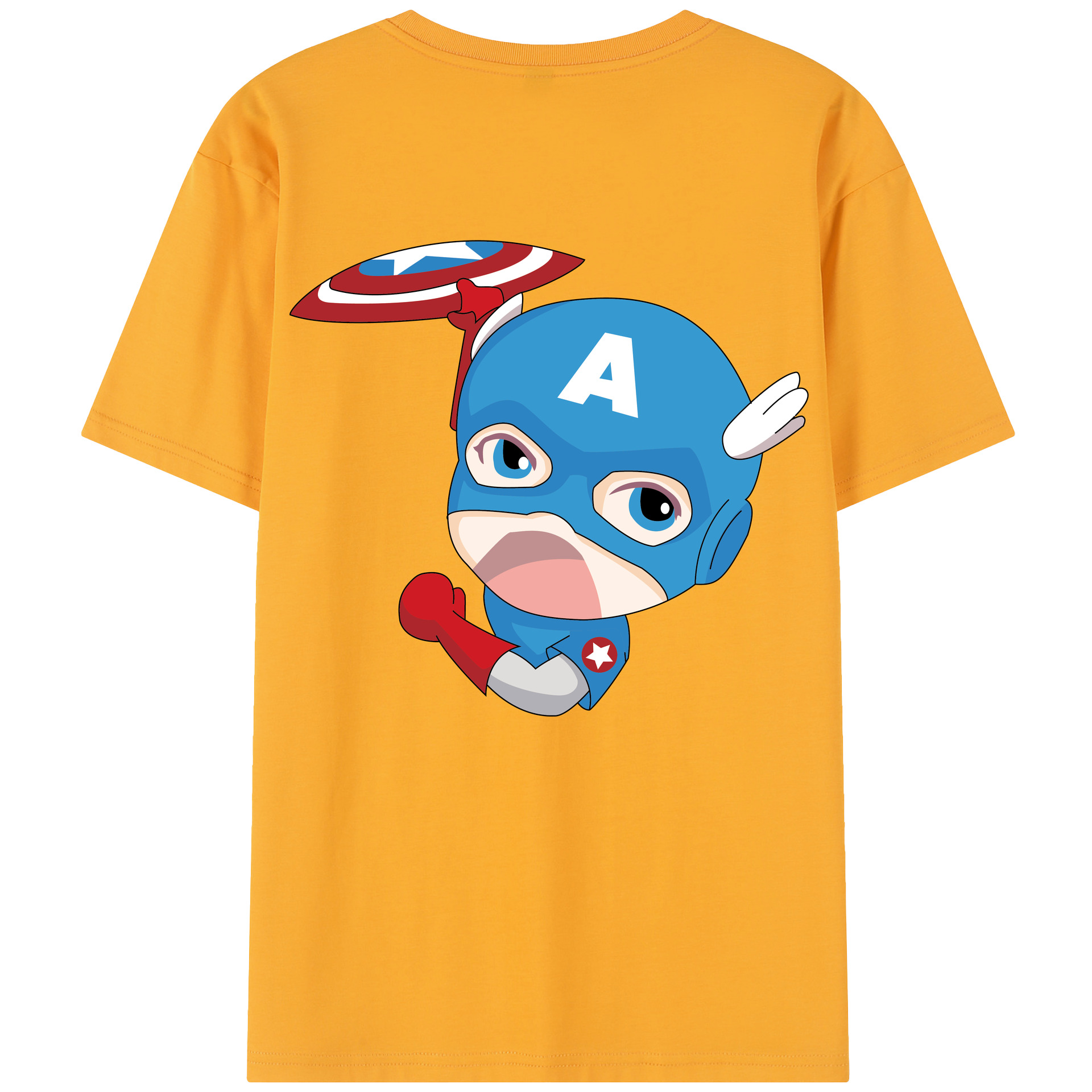 （画像用） アベンジャーズ The Avengers レディース半袖Tシャツ(バックプリント)
