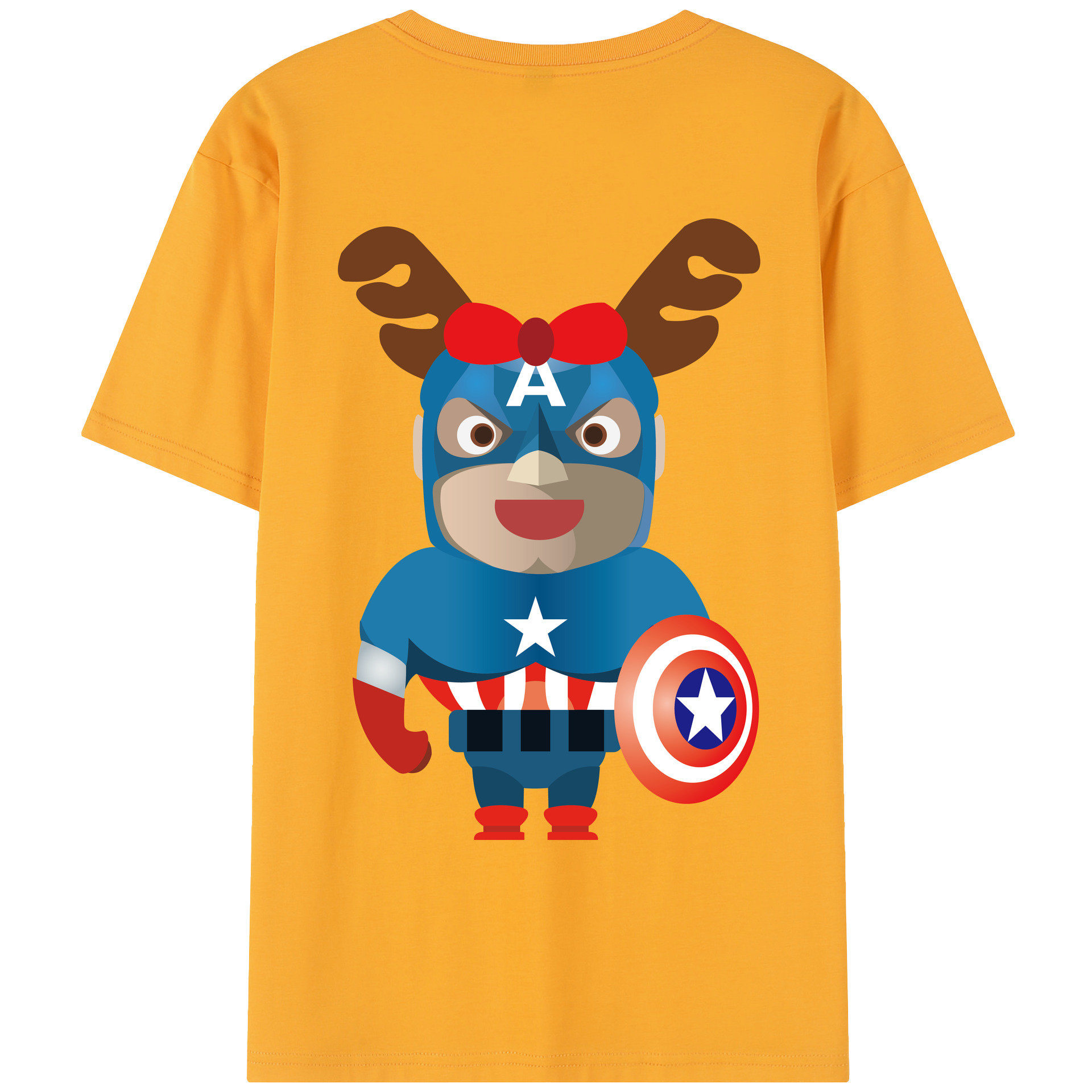 （画像用） アベンジャーズ The Avengers レディース半袖Tシャツ(バックプリント)