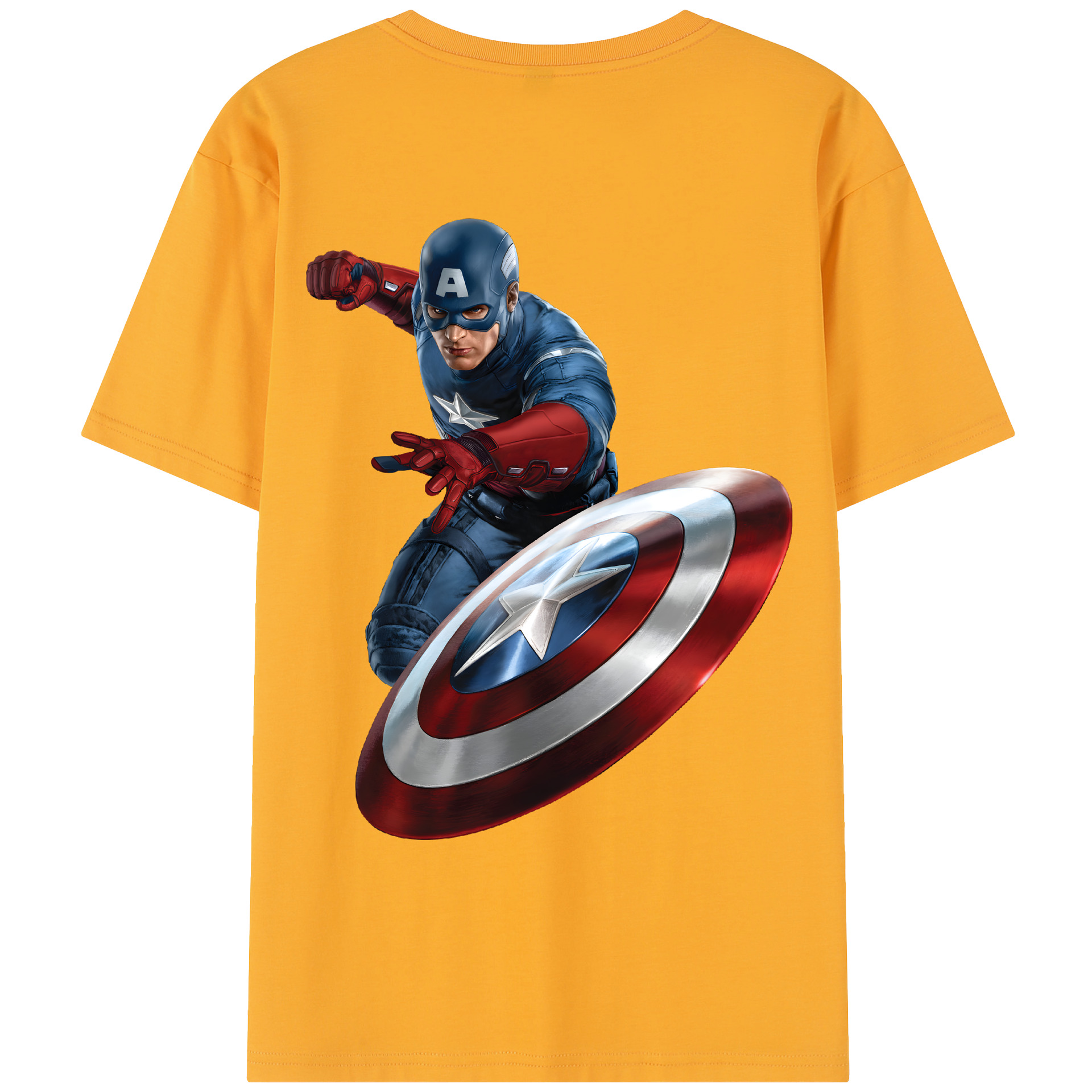（画像用） アベンジャーズ The Avengers レディース半袖Tシャツ(バックプリント)