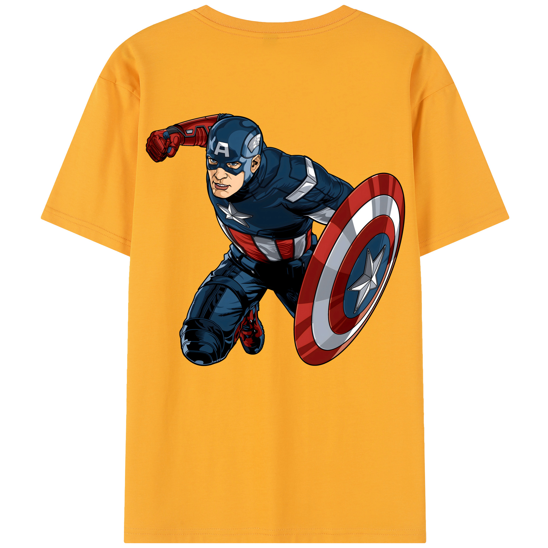 （画像用） アベンジャーズ The Avengers レディース半袖Tシャツ(バックプリント)