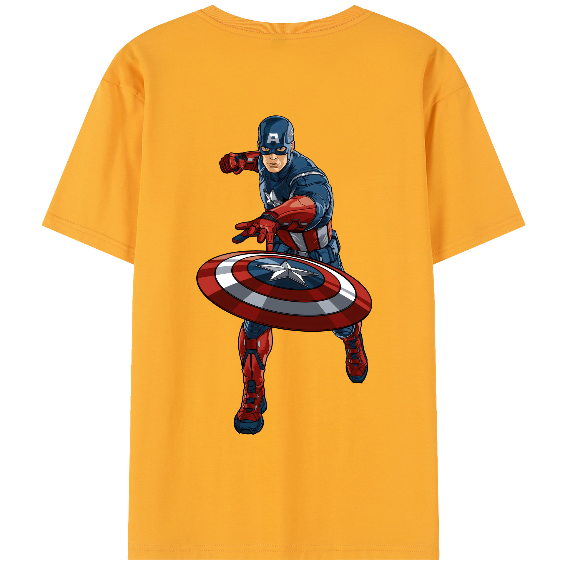 （画像用） アベンジャーズ The Avengers レディース半袖Tシャツ(バックプリント)