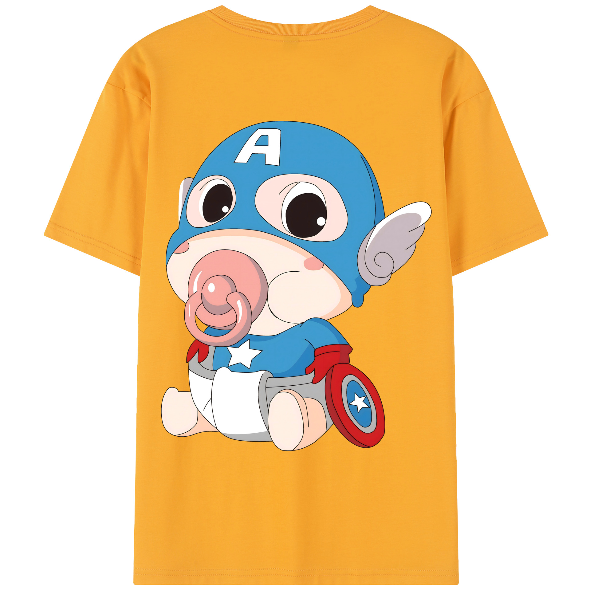 （画像用） アベンジャーズ The Avengers レディース半袖Tシャツ(バックプリント)