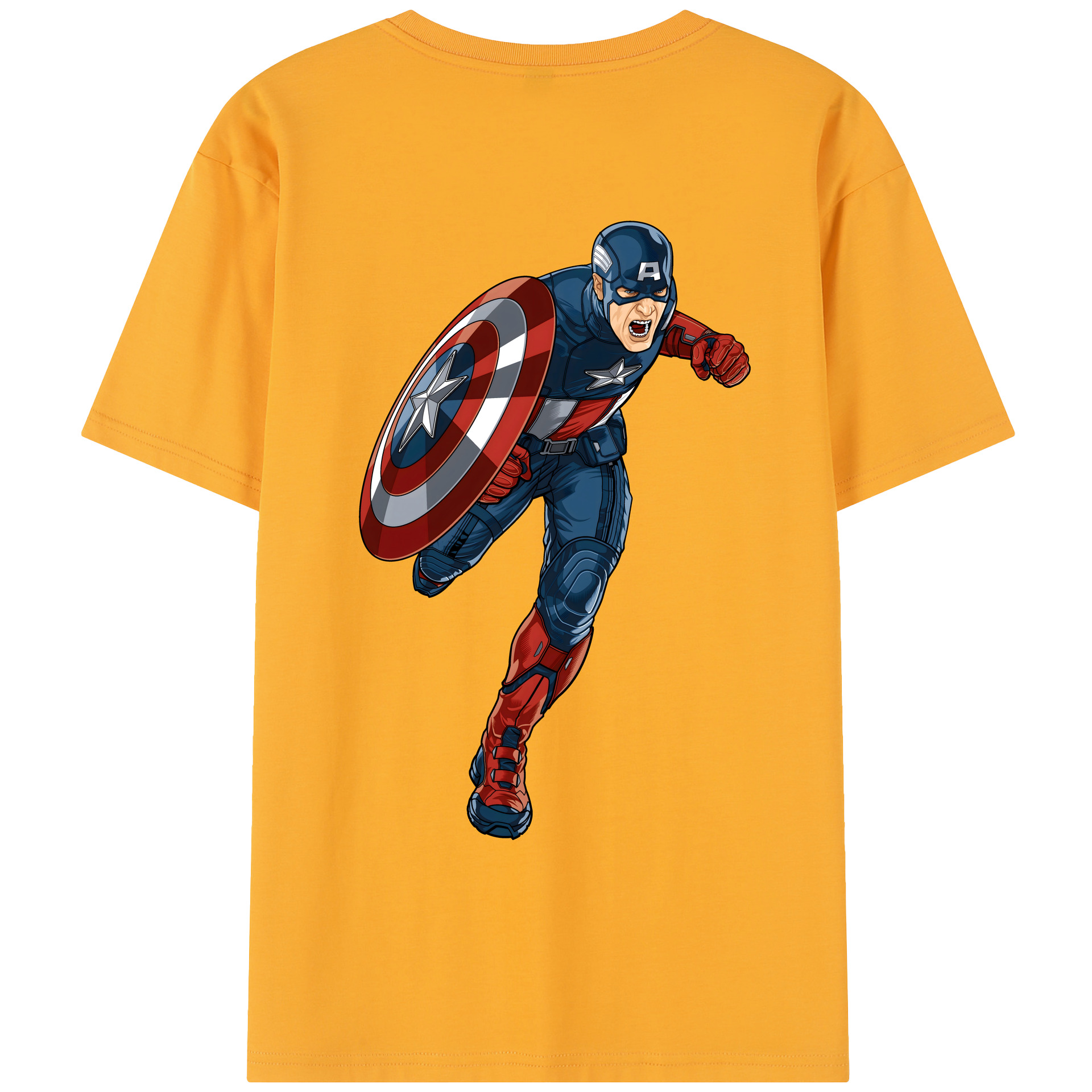 （画像用） アベンジャーズ The Avengers レディース半袖Tシャツ(バックプリント)