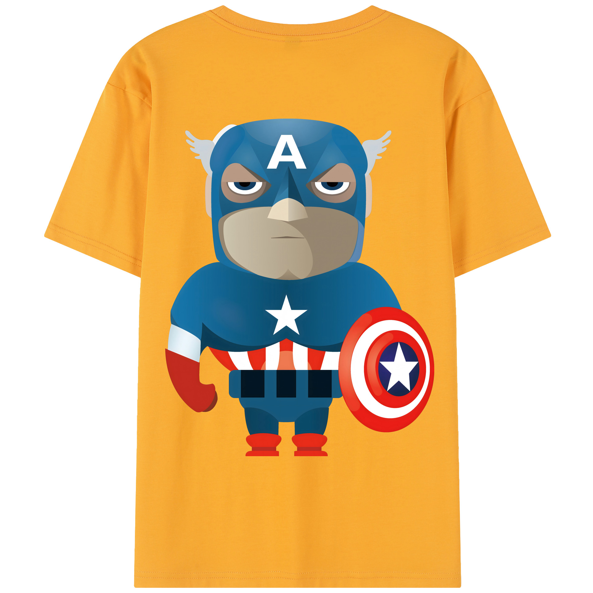 （画像用） アベンジャーズ The Avengers レディース半袖Tシャツ(バックプリント)