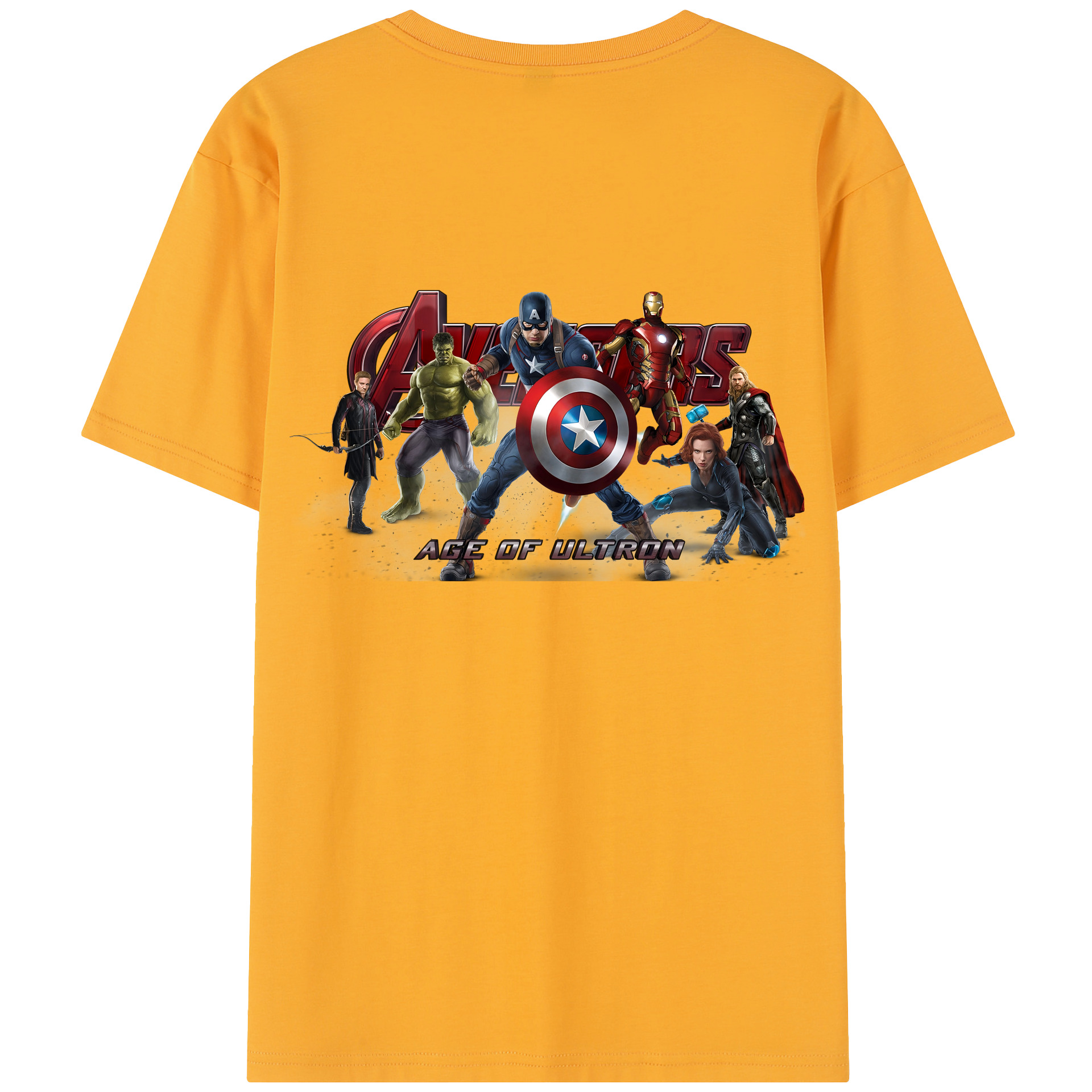 （画像用） アベンジャーズ The Avengers レディース半袖Tシャツ(バックプリント)