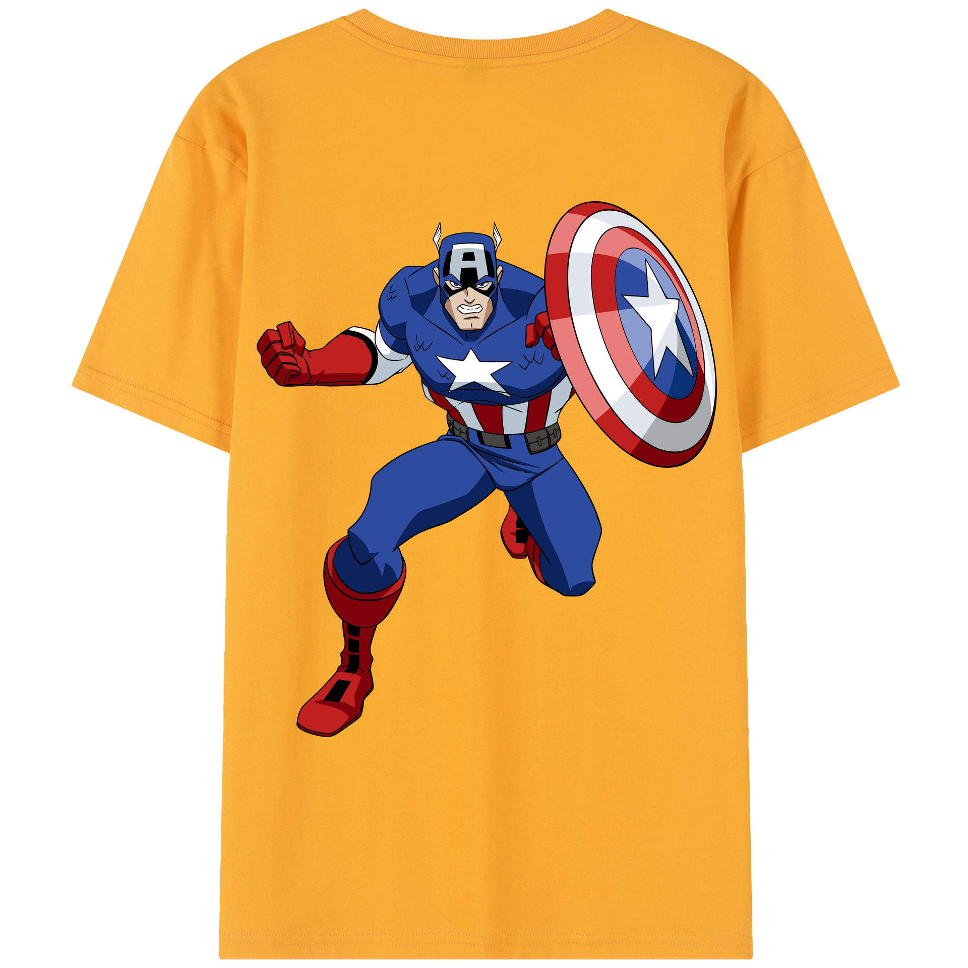 （画像用） アベンジャーズ The Avengers レディース半袖Tシャツ(バックプリント)