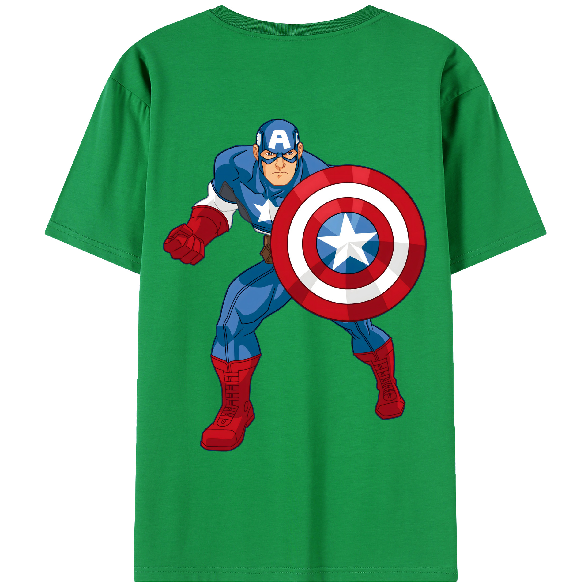 （画像用） アベンジャーズ The Avengers レディース半袖Tシャツ(バックプリント)