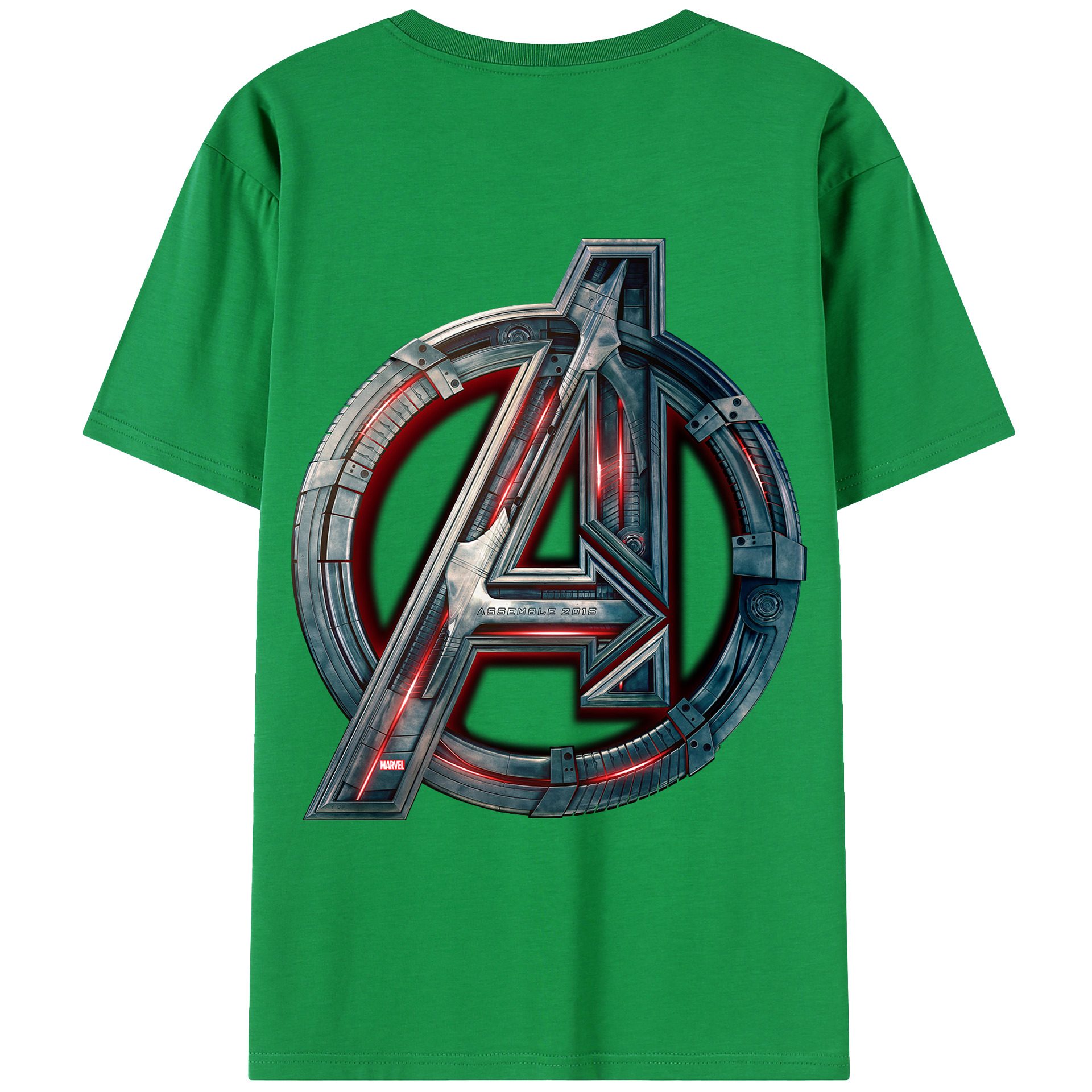 （画像用） アベンジャーズ The Avengers レディース半袖Tシャツ(バックプリント)