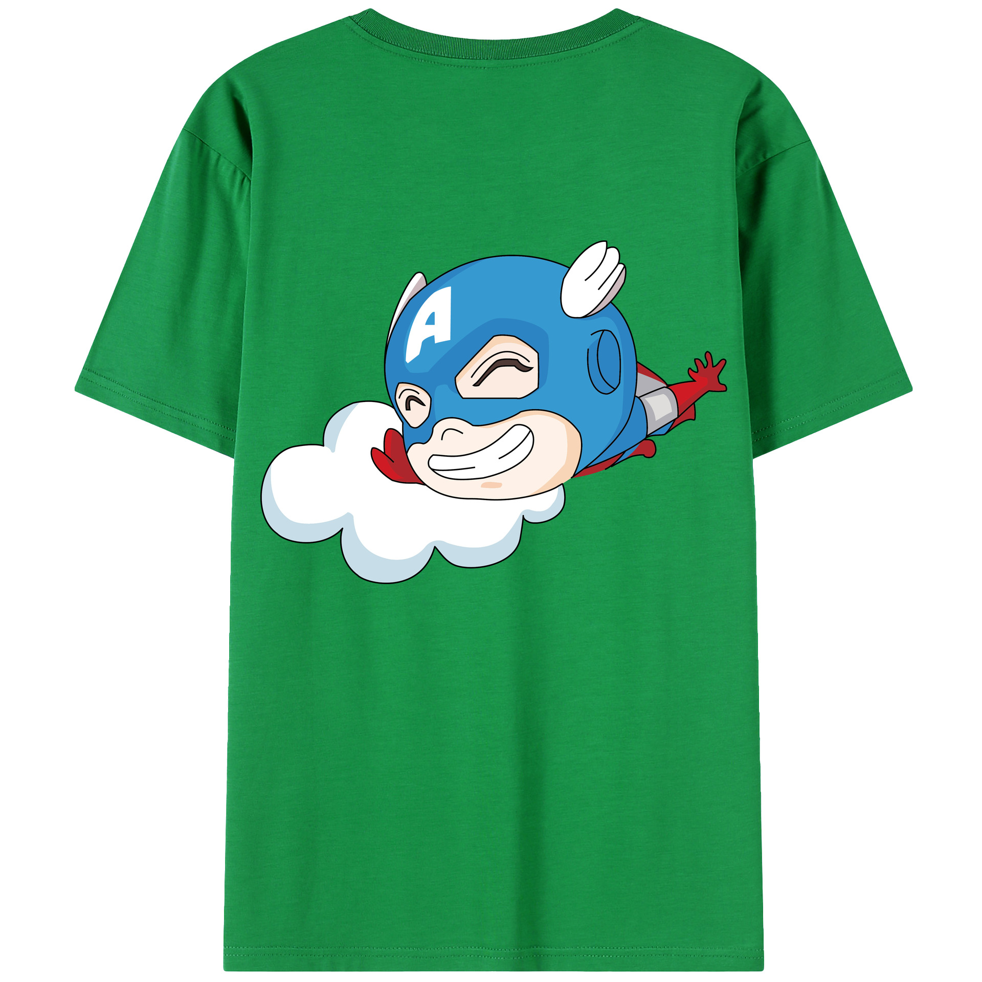 （画像用） アベンジャーズ The Avengers レディース半袖Tシャツ(バックプリント)
