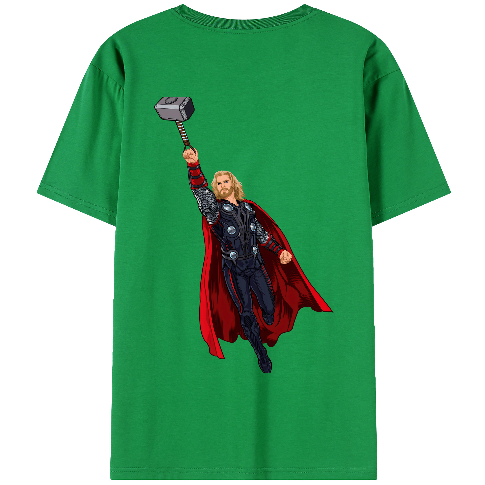 （画像用） アベンジャーズ The Avengers レディース半袖Tシャツ(バックプリント)