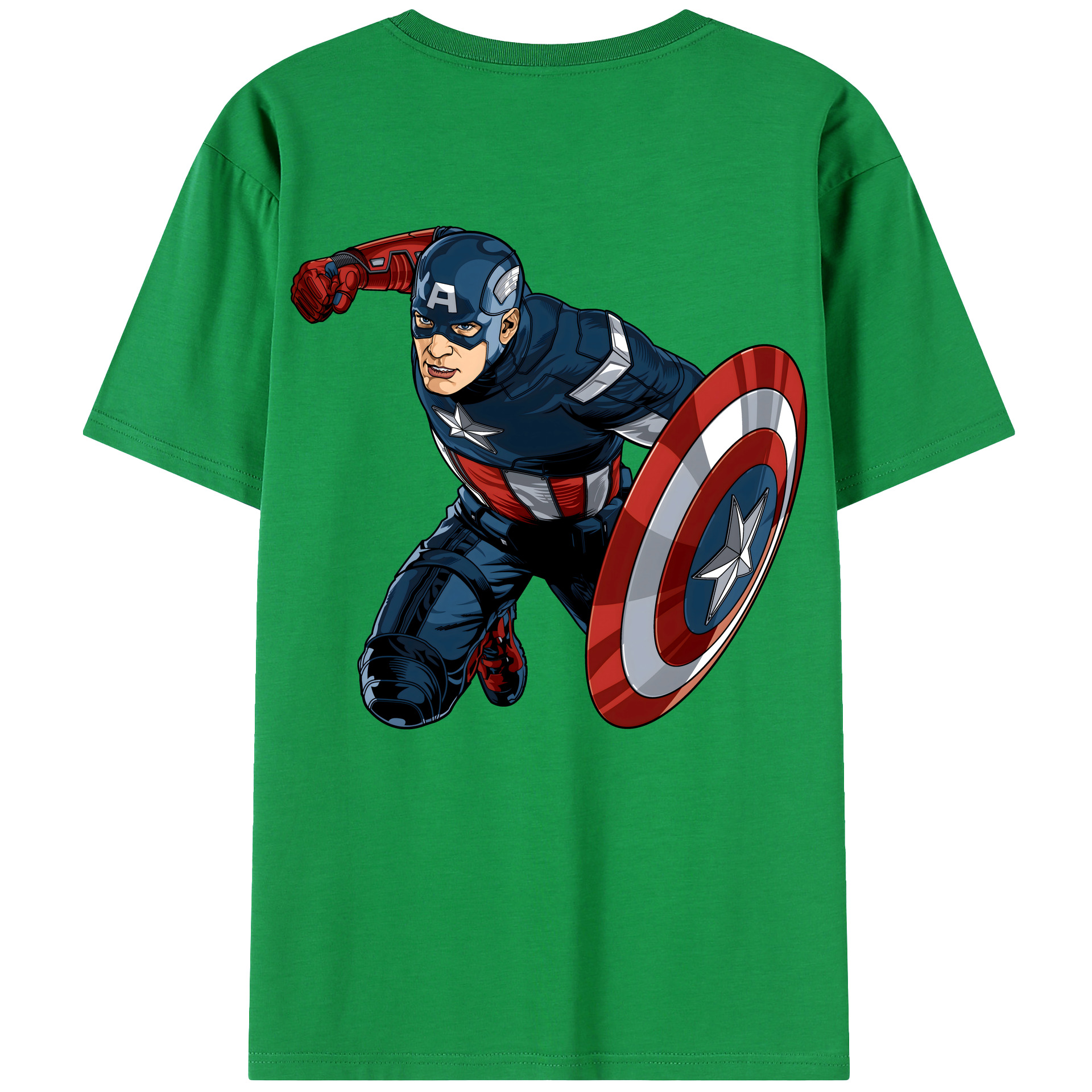 （画像用） アベンジャーズ The Avengers レディース半袖Tシャツ(バックプリント)