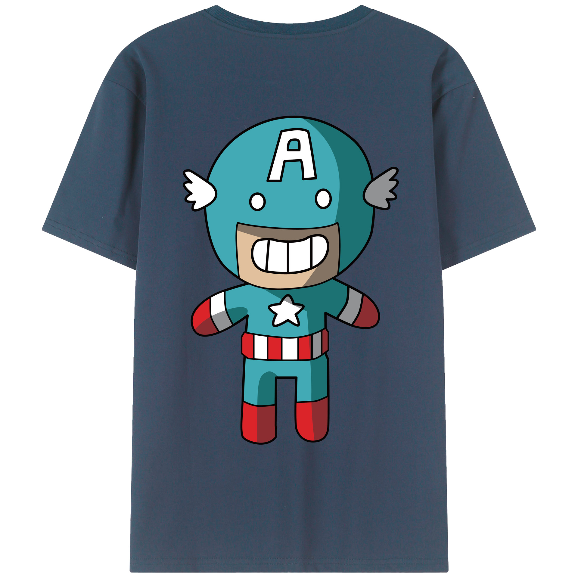 （画像用） アベンジャーズ The Avengers レディース半袖Tシャツ(バックプリント)