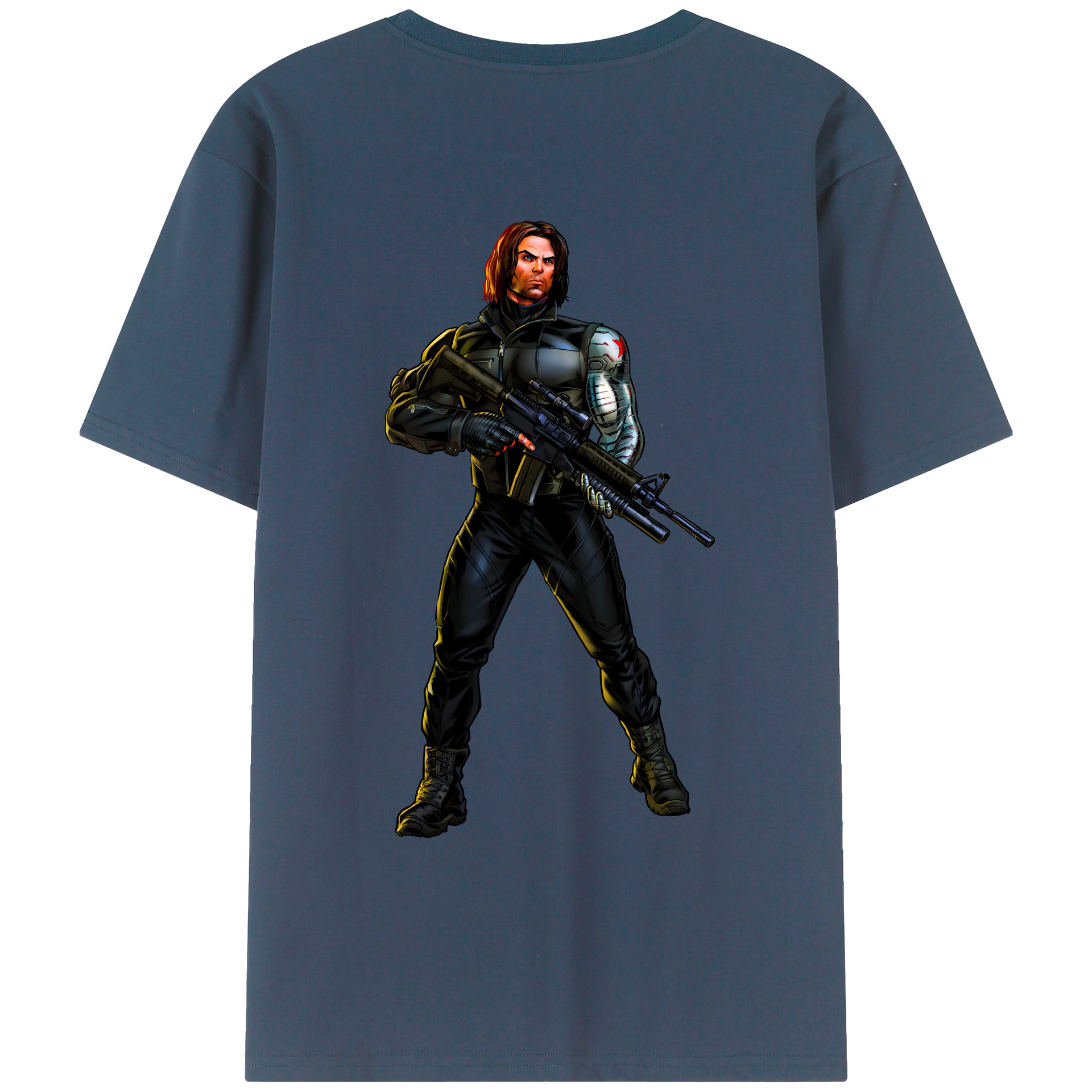 （画像用） アベンジャーズ The Avengers レディース半袖Tシャツ(バックプリント)