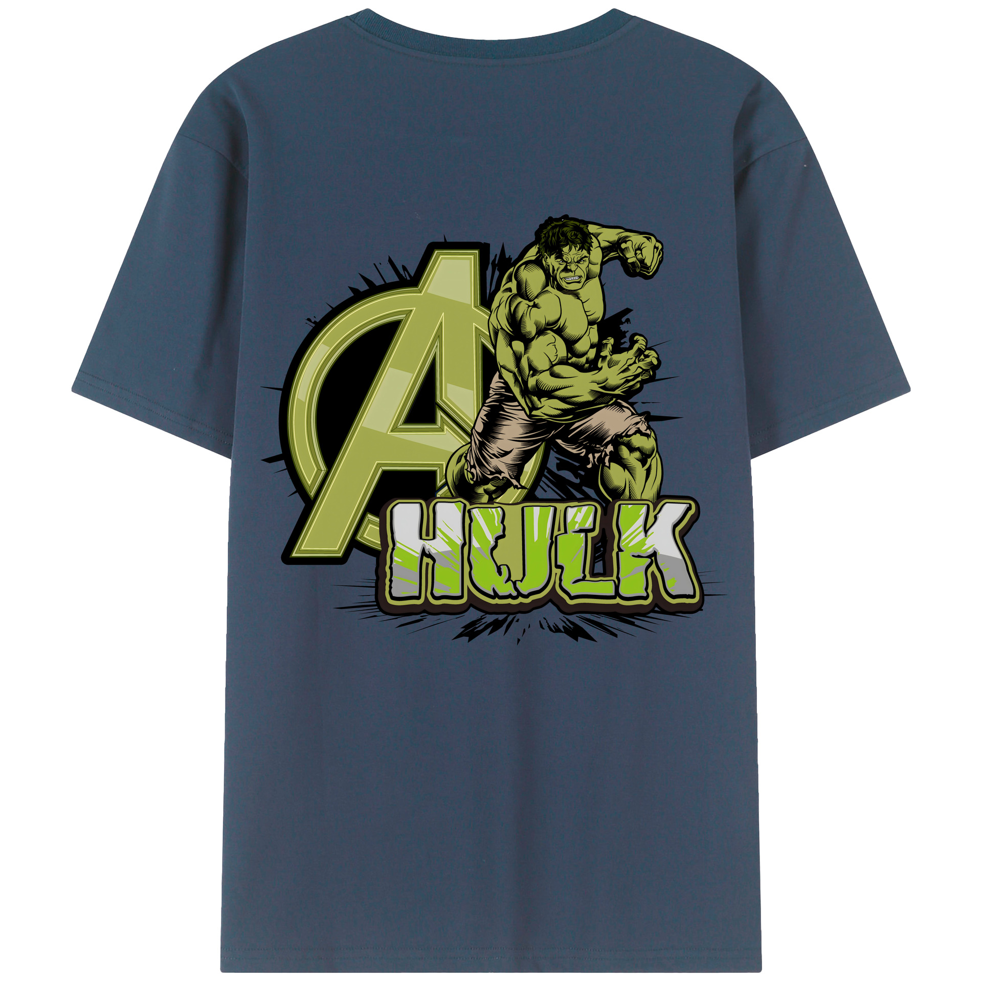 （画像用） アベンジャーズ The Avengers レディース半袖Tシャツ(バックプリント)