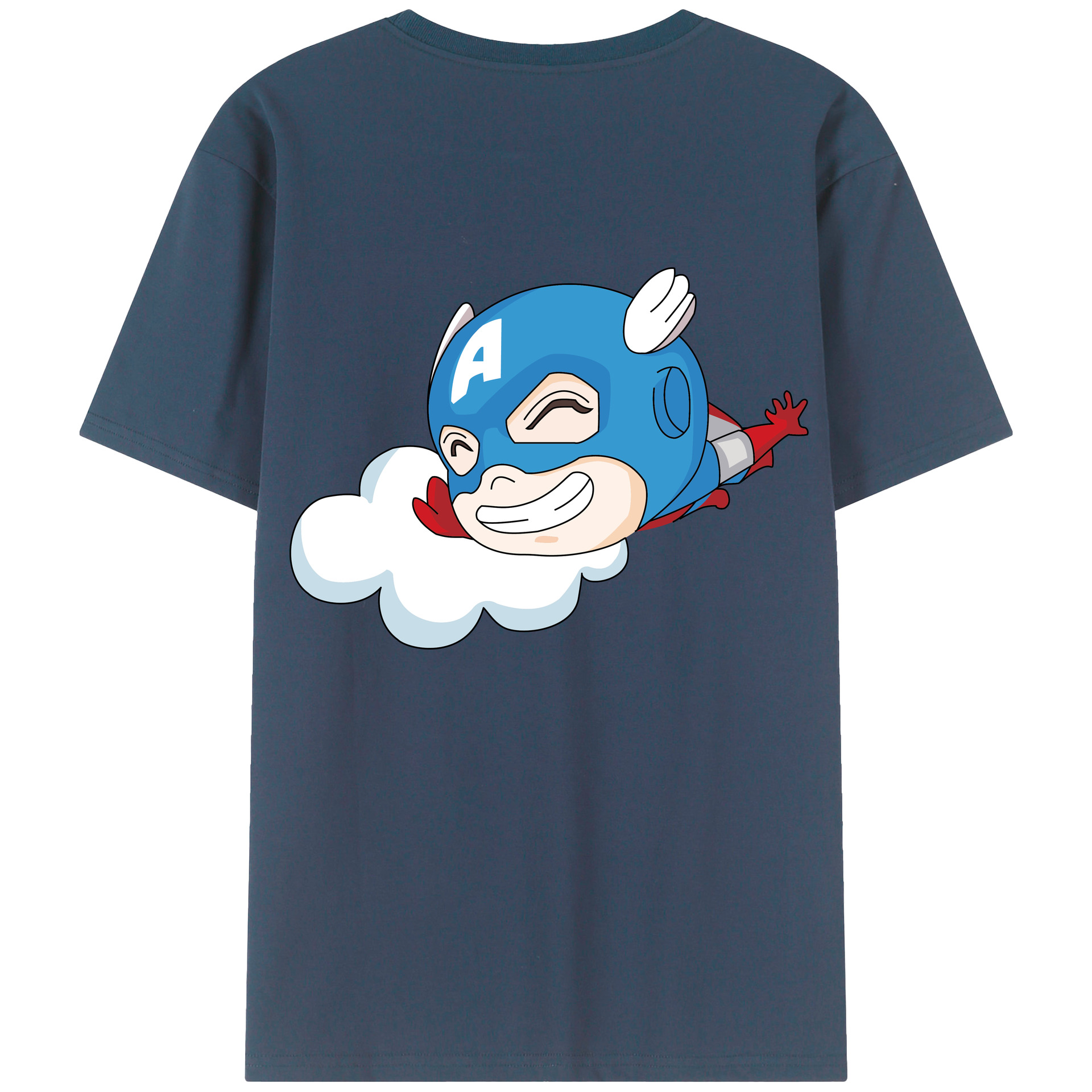（画像用） アベンジャーズ The Avengers レディース半袖Tシャツ(バックプリント)