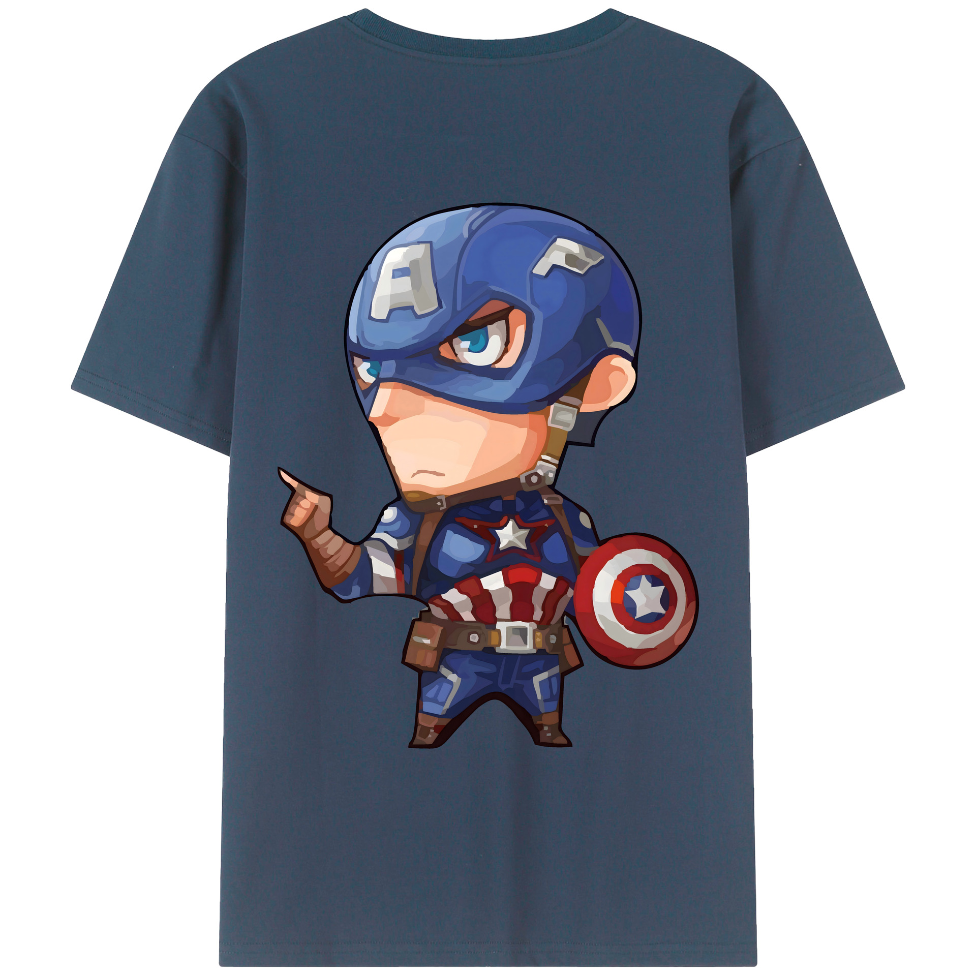 （画像用） アベンジャーズ The Avengers レディース半袖Tシャツ(バックプリント)