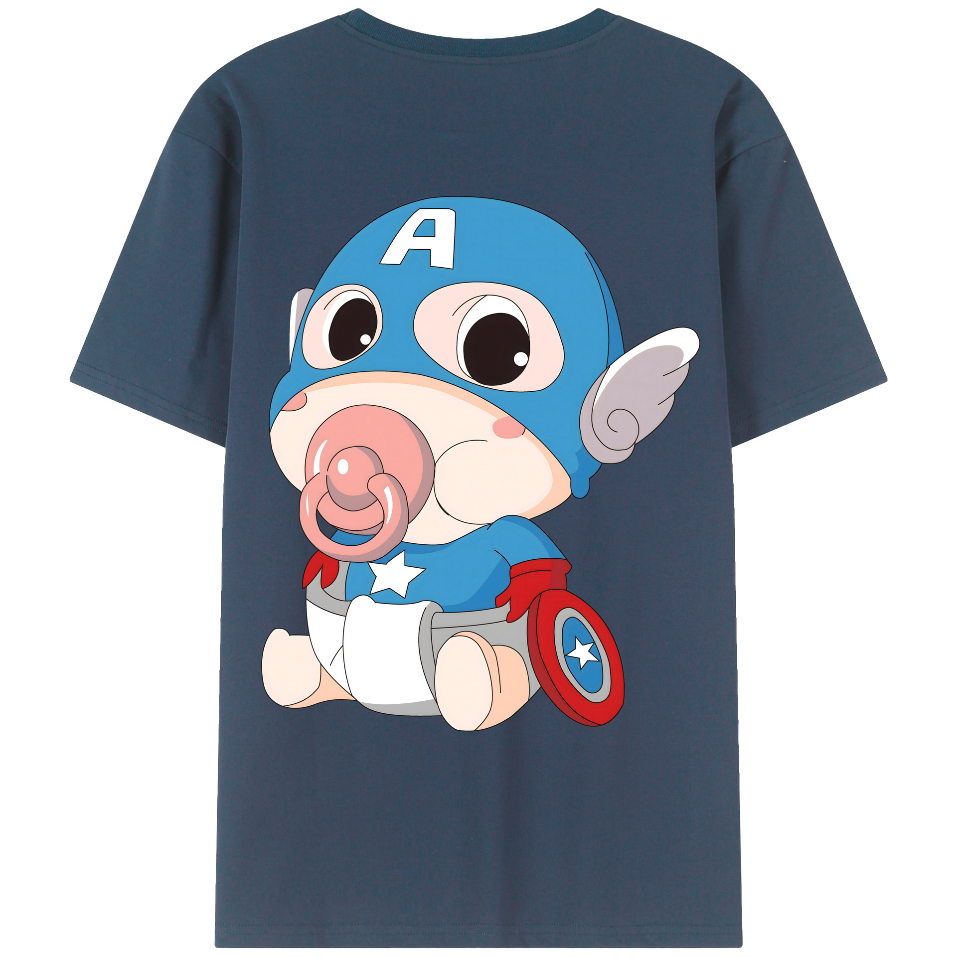 （画像用） アベンジャーズ The Avengers レディース半袖Tシャツ(バックプリント)