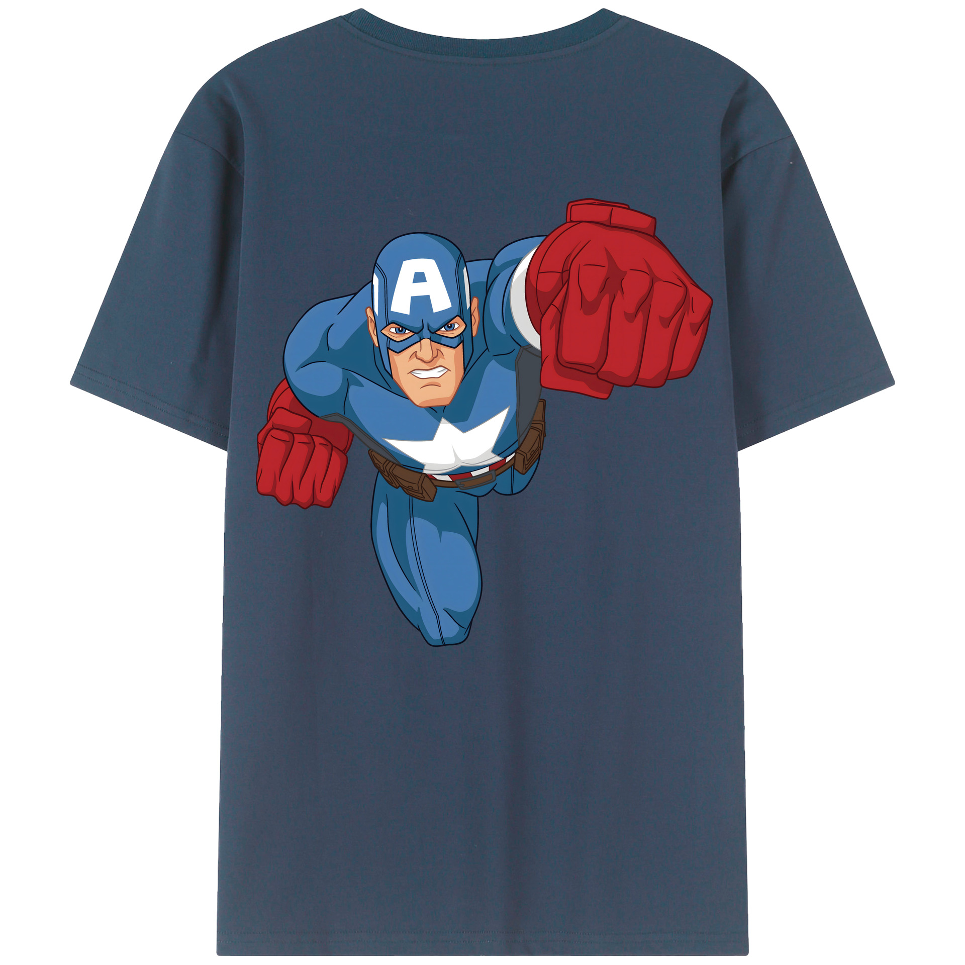 （画像用） アベンジャーズ The Avengers レディース半袖Tシャツ(バックプリント)