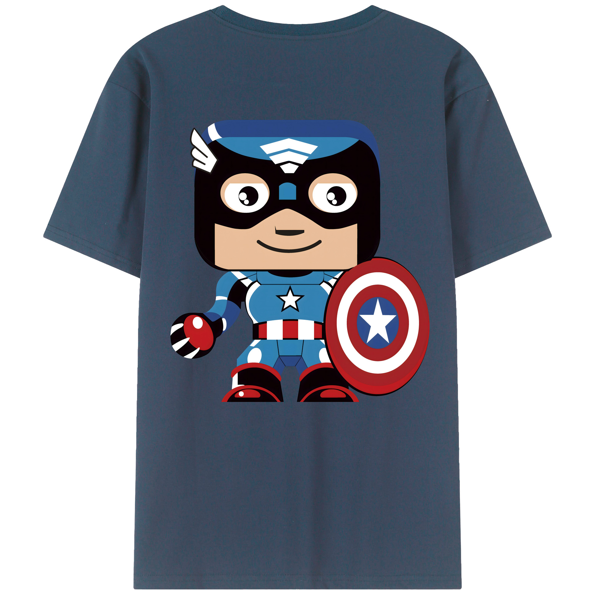 （画像用） アベンジャーズ The Avengers レディース半袖Tシャツ(バックプリント)