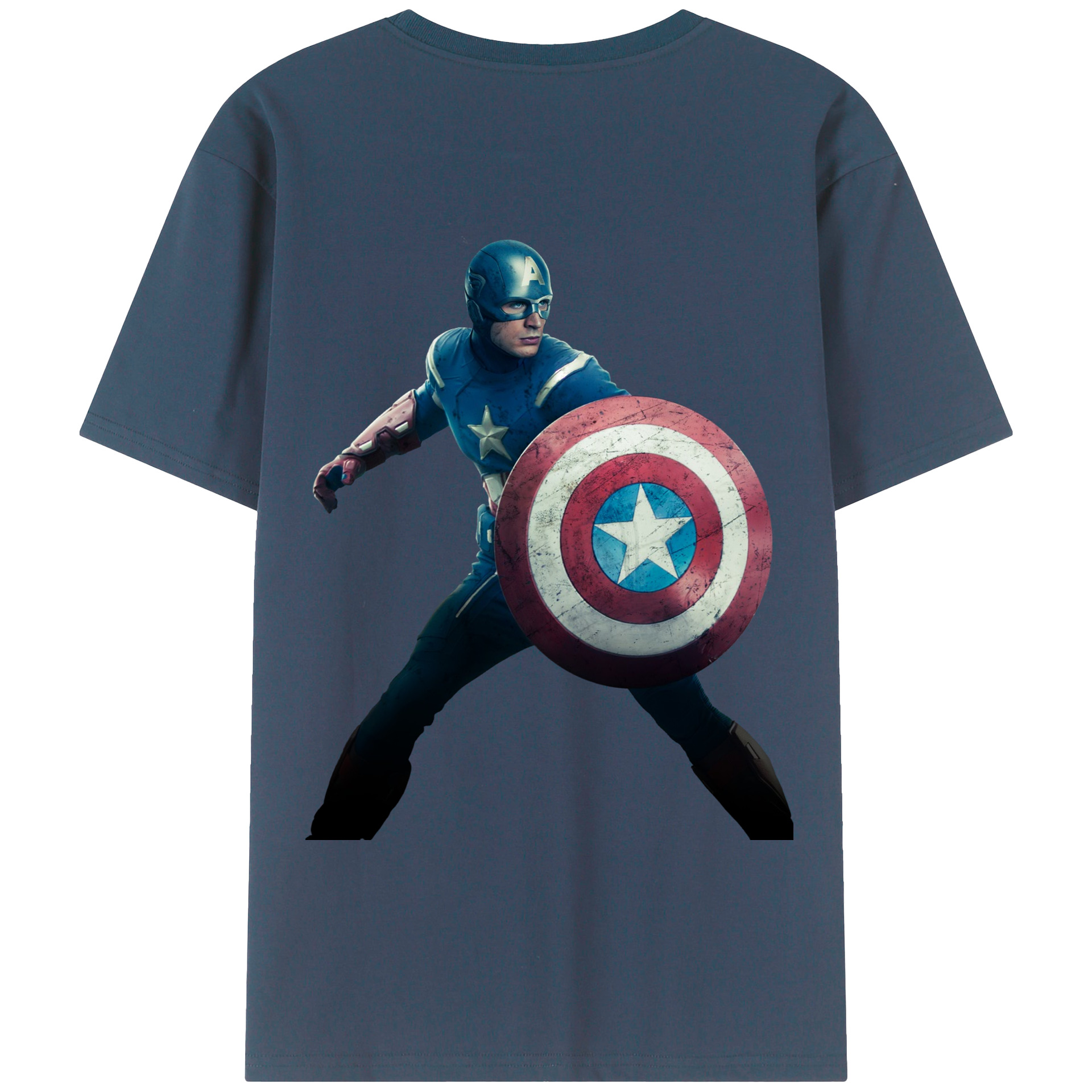 （画像用） アベンジャーズ The Avengers レディース半袖Tシャツ(バックプリント)
