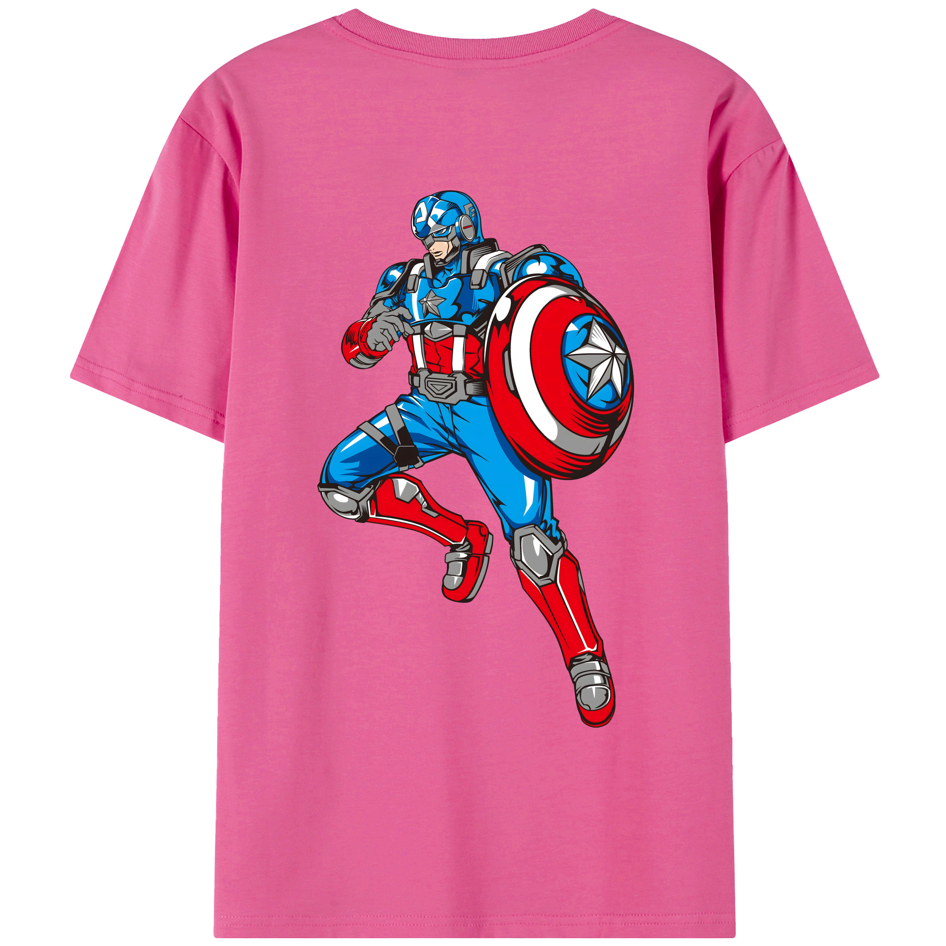 （画像用） アベンジャーズ The Avengers レディース半袖Tシャツ(バックプリント)