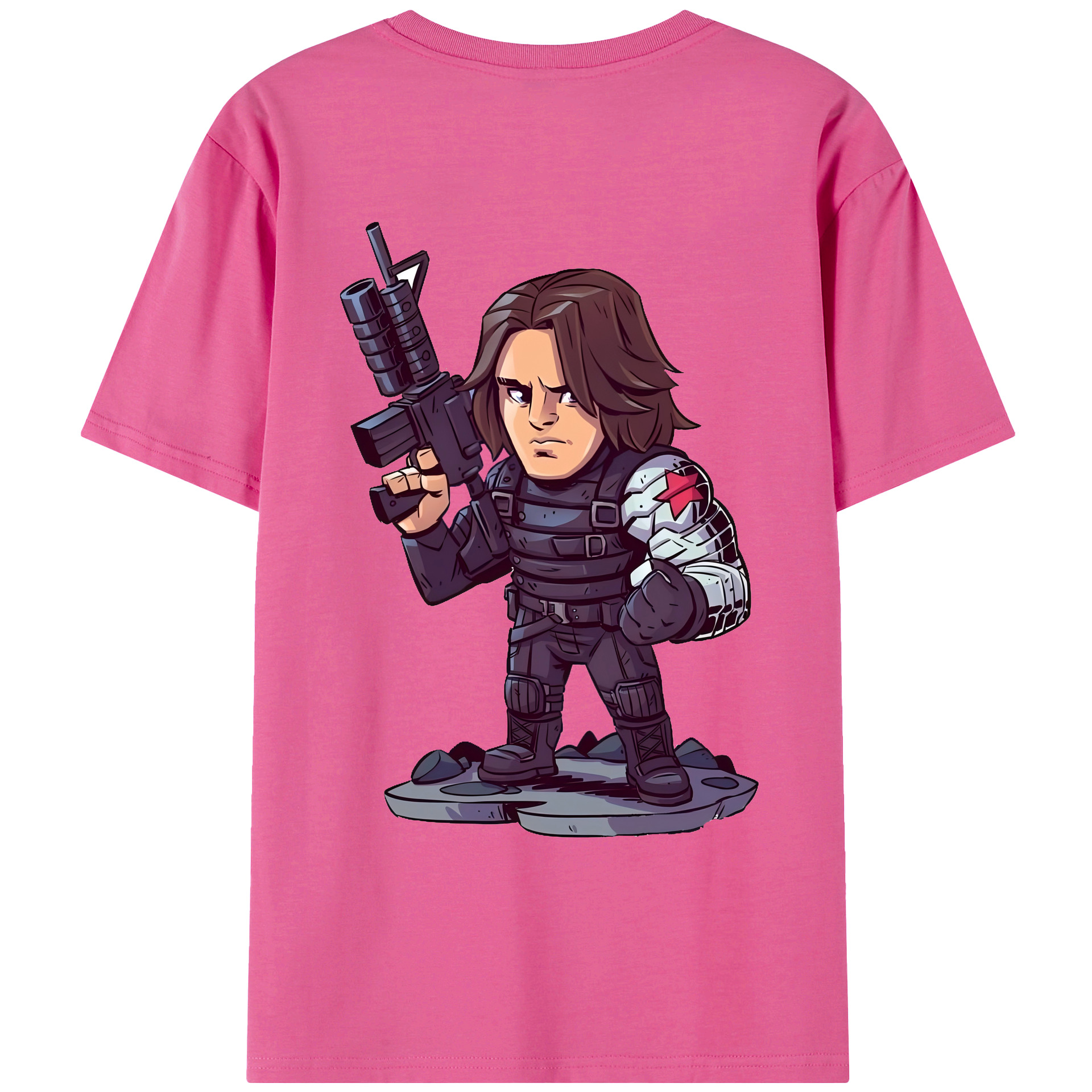 （画像用） アベンジャーズ The Avengers レディース半袖Tシャツ(バックプリント)