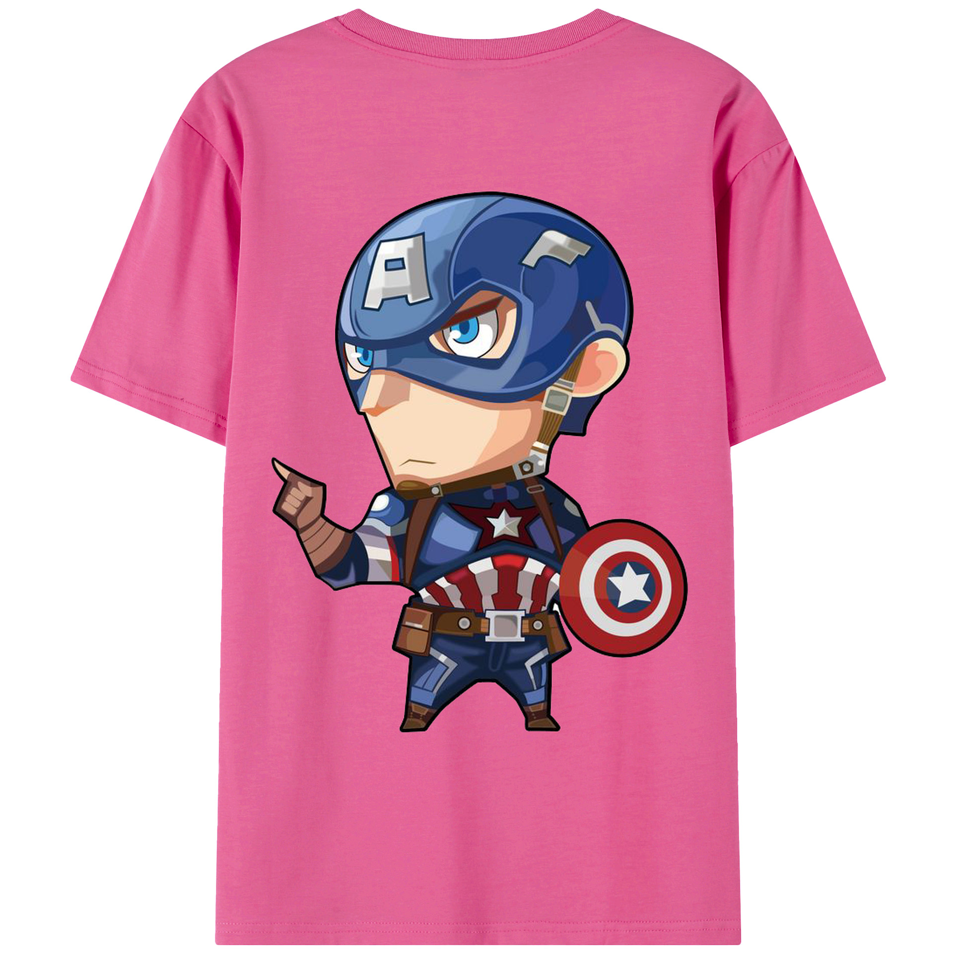 （画像用） アベンジャーズ The Avengers レディース半袖Tシャツ(バックプリント)