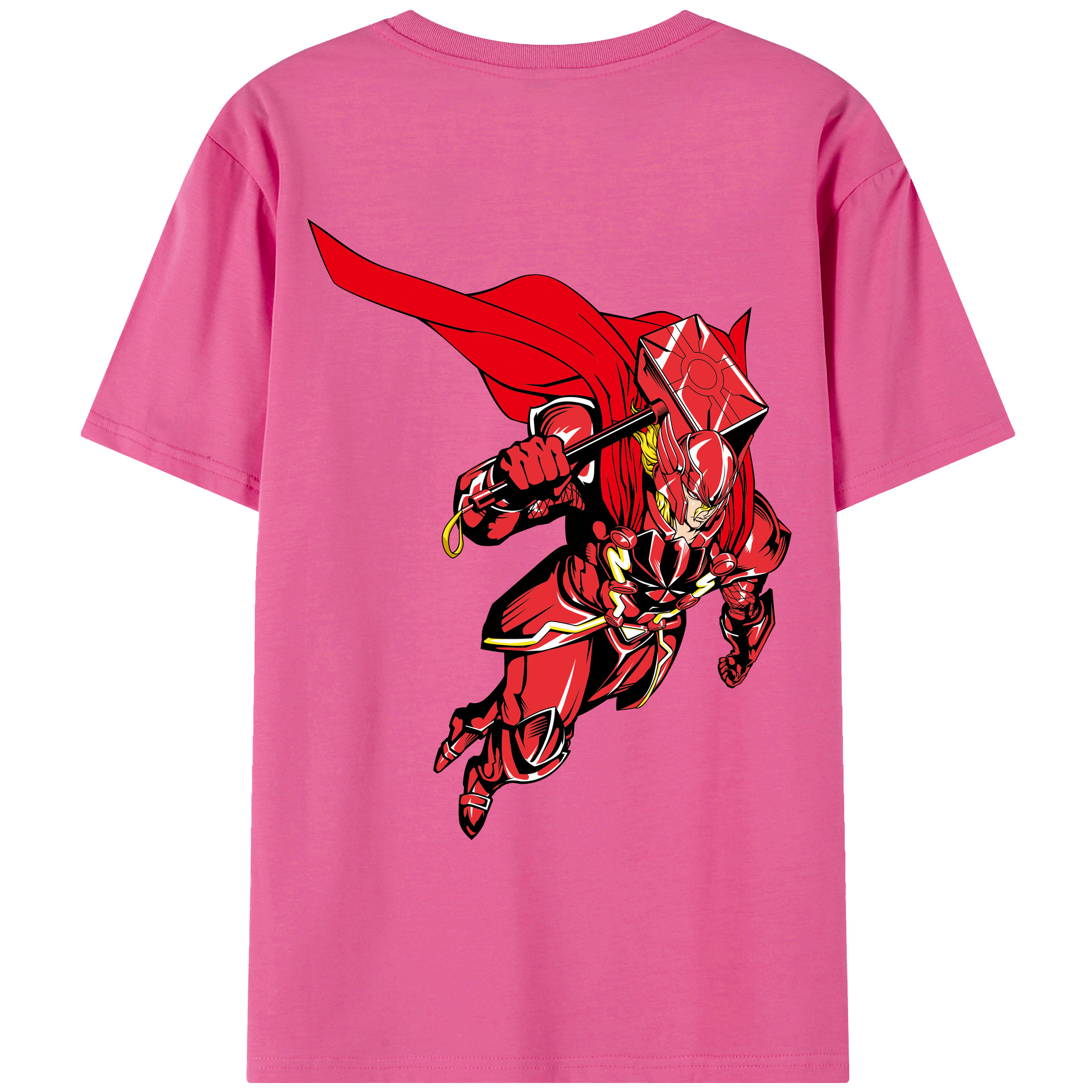 （画像用） アベンジャーズ The Avengers レディース半袖Tシャツ(バックプリント)
