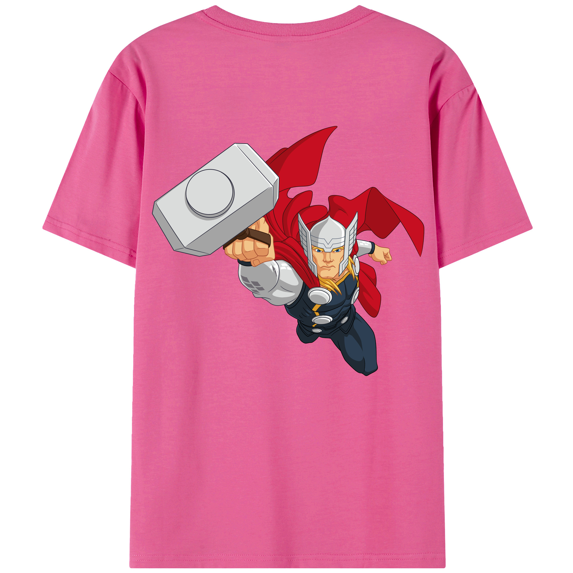 （画像用） アベンジャーズ The Avengers レディース半袖Tシャツ(バックプリント)